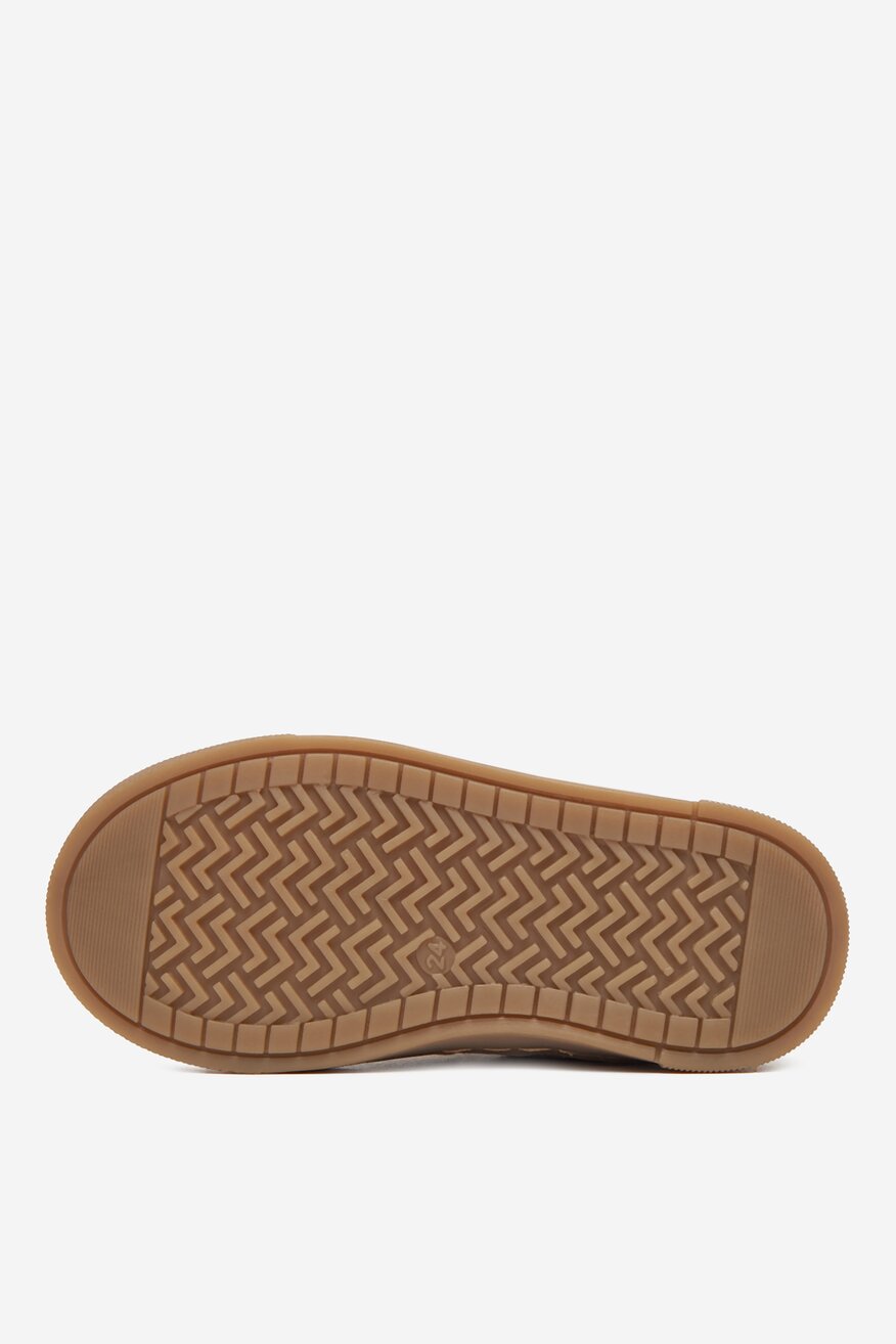 Šněrovací vyšší obuv Lasocki Kids BÉŽOVÁ - 5906751213186