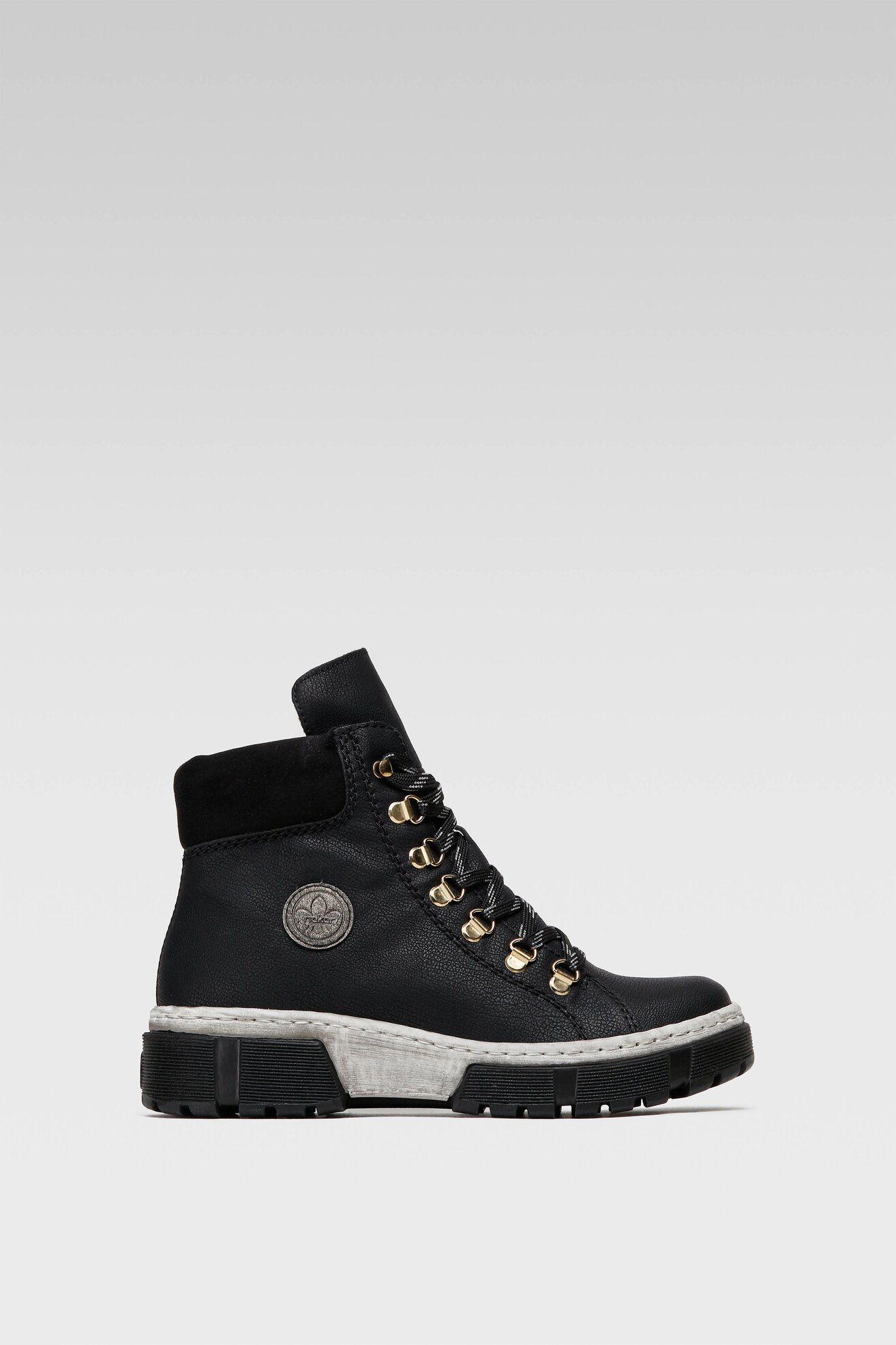 Trzewiki Rieker X8633-01 Czarny