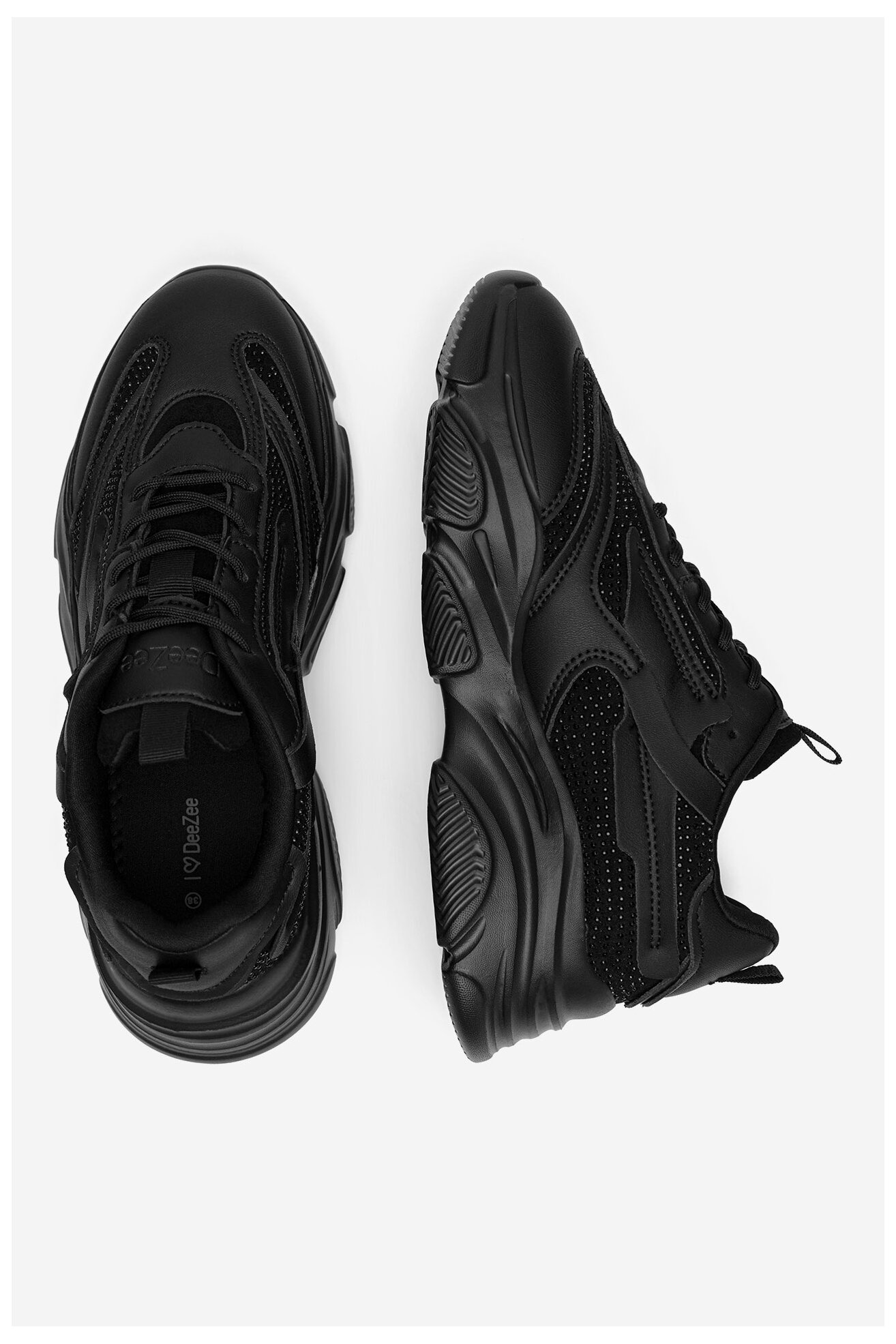 Sneakerși DeeZee WAG1250003A NEGRU