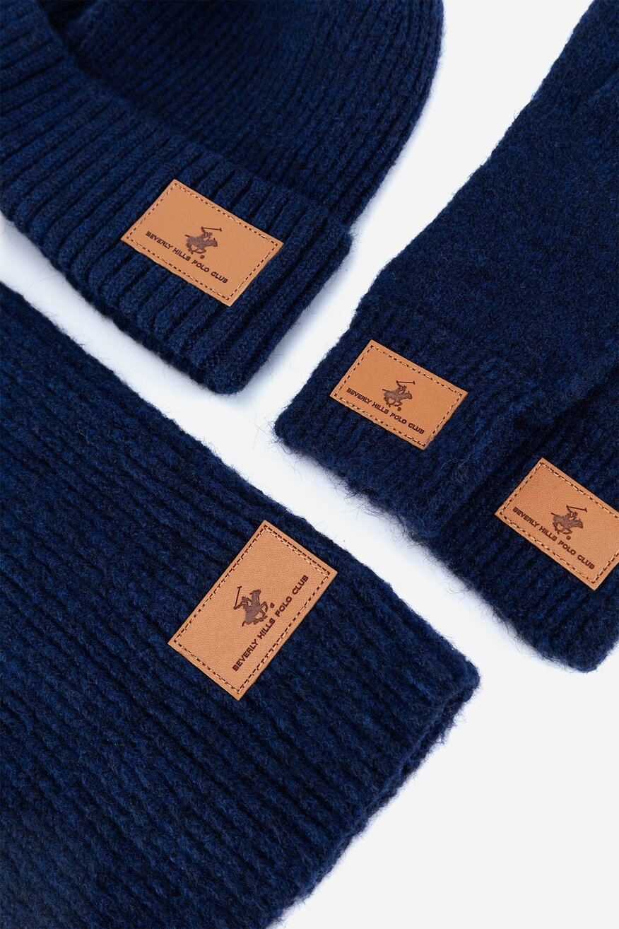 Férfi szett Beverly Hills Polo Club SÖTÉTKÉK - 5905588883982