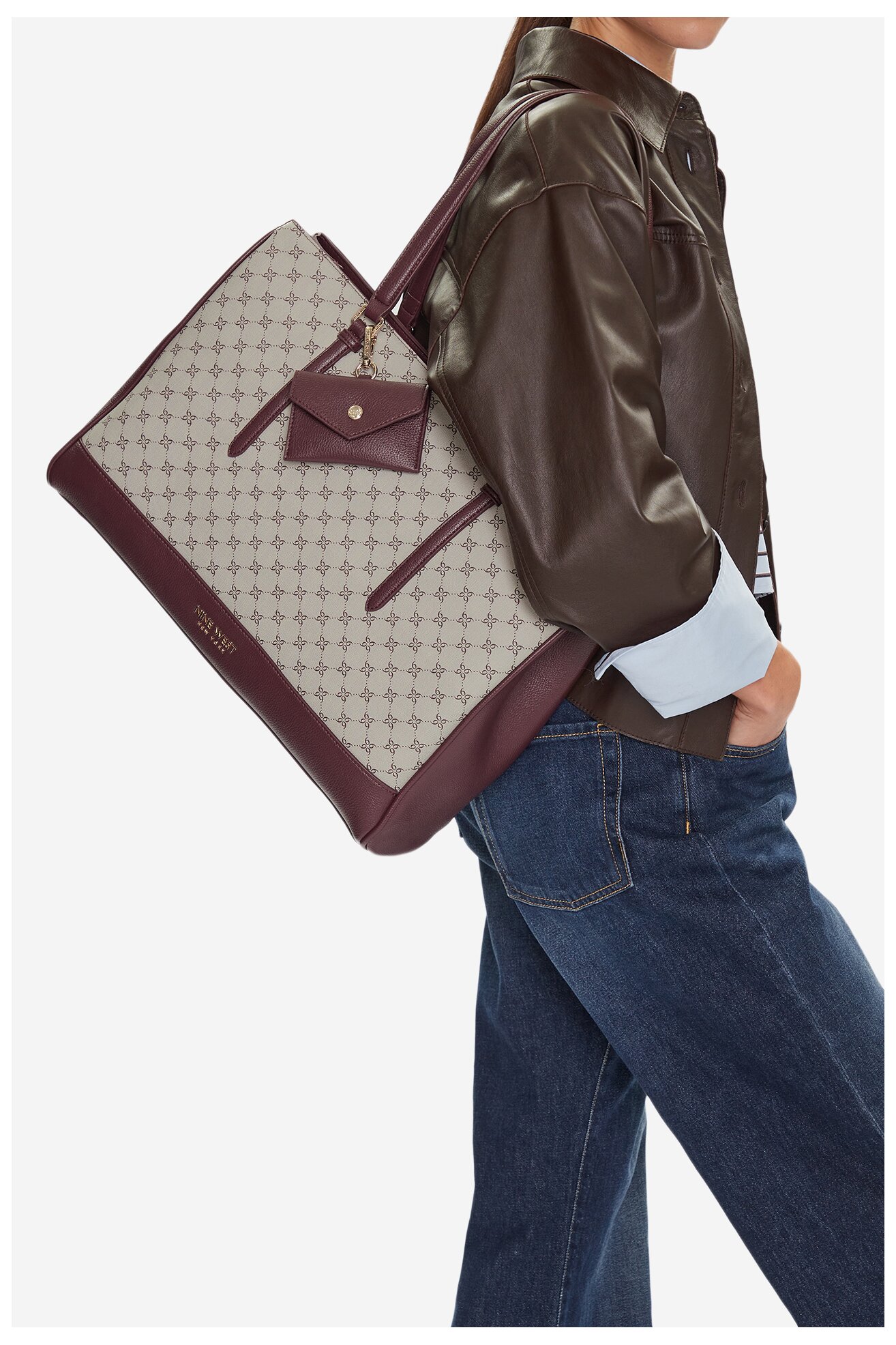 Дамска чанта NINE WEST C-TANANA-KY253 БОРДО