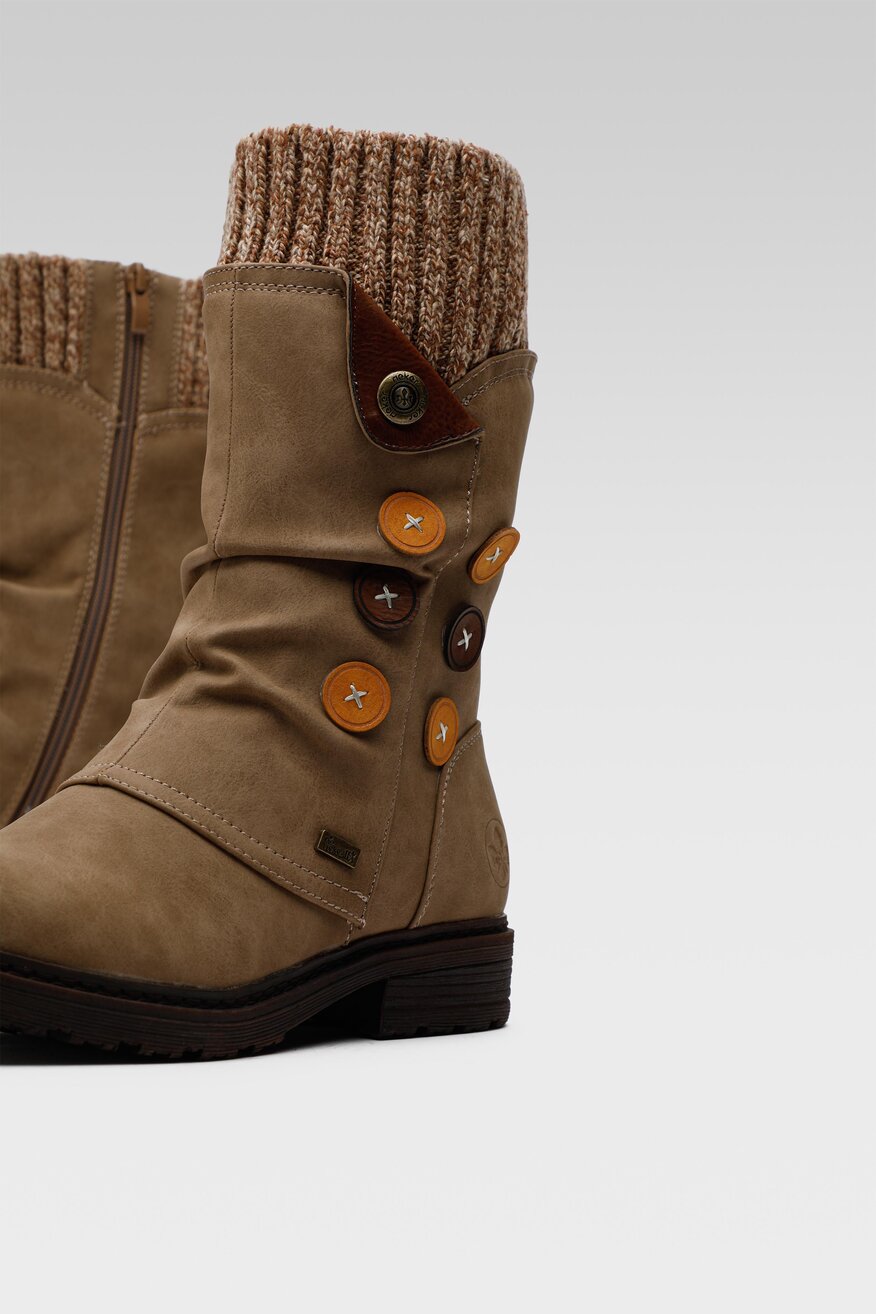 
                Rieker - Kozaki marszczone - 5904862200491