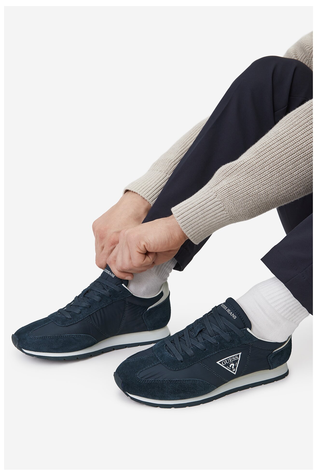 Sneakers GUESS JEANS EO-WILIAMS-01 126AM Granatowy