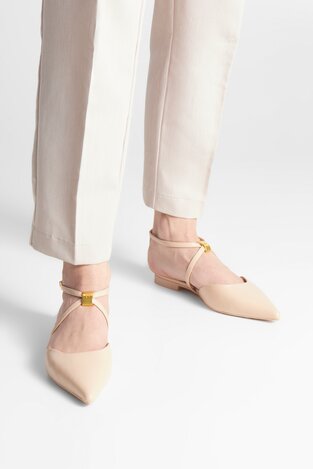 Балетки Gino Rossi ALANA-SLT593-X8 БЕЖЕВИЙ