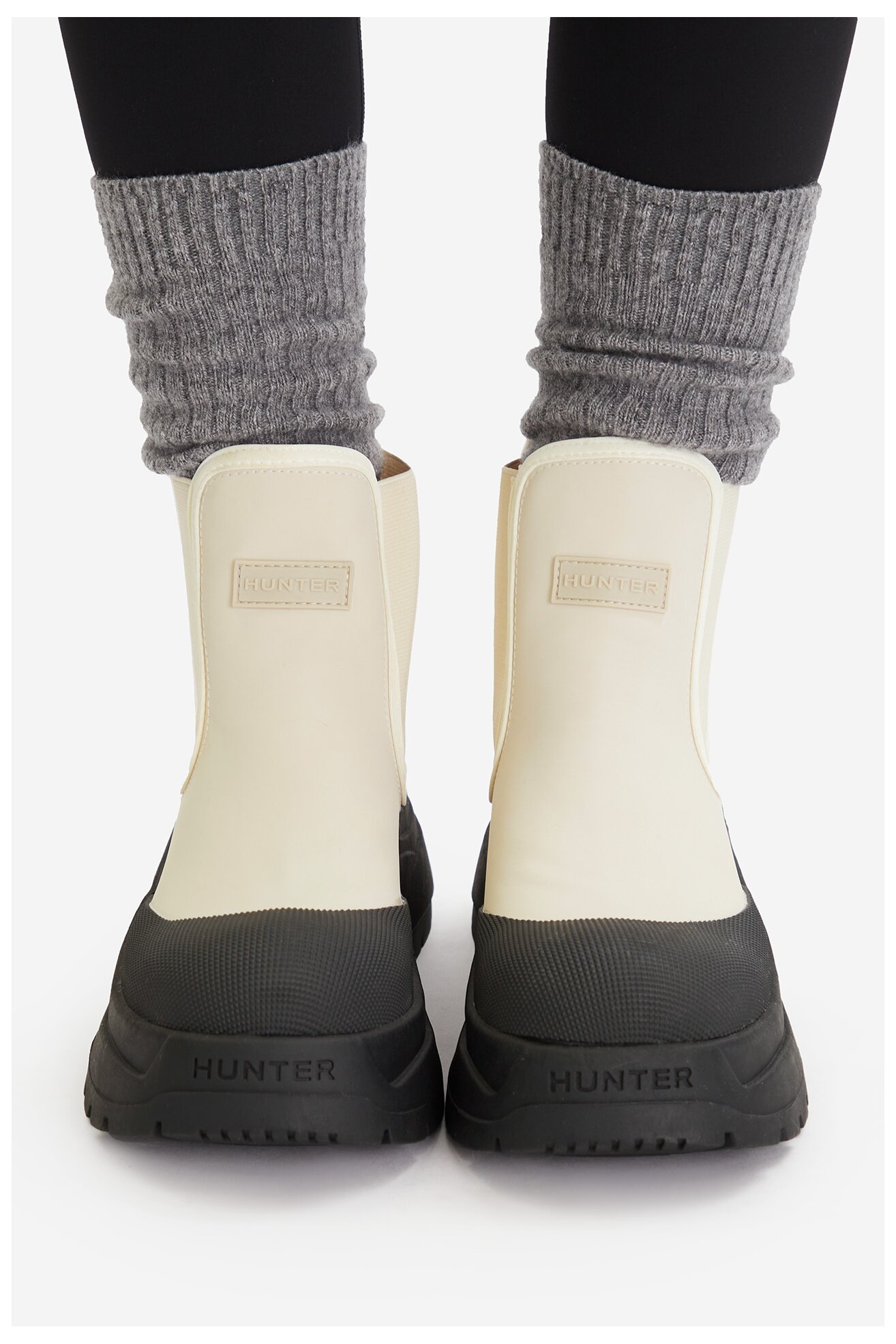 Kratke čizme HUNTER CEO-SX2405-1 KREM