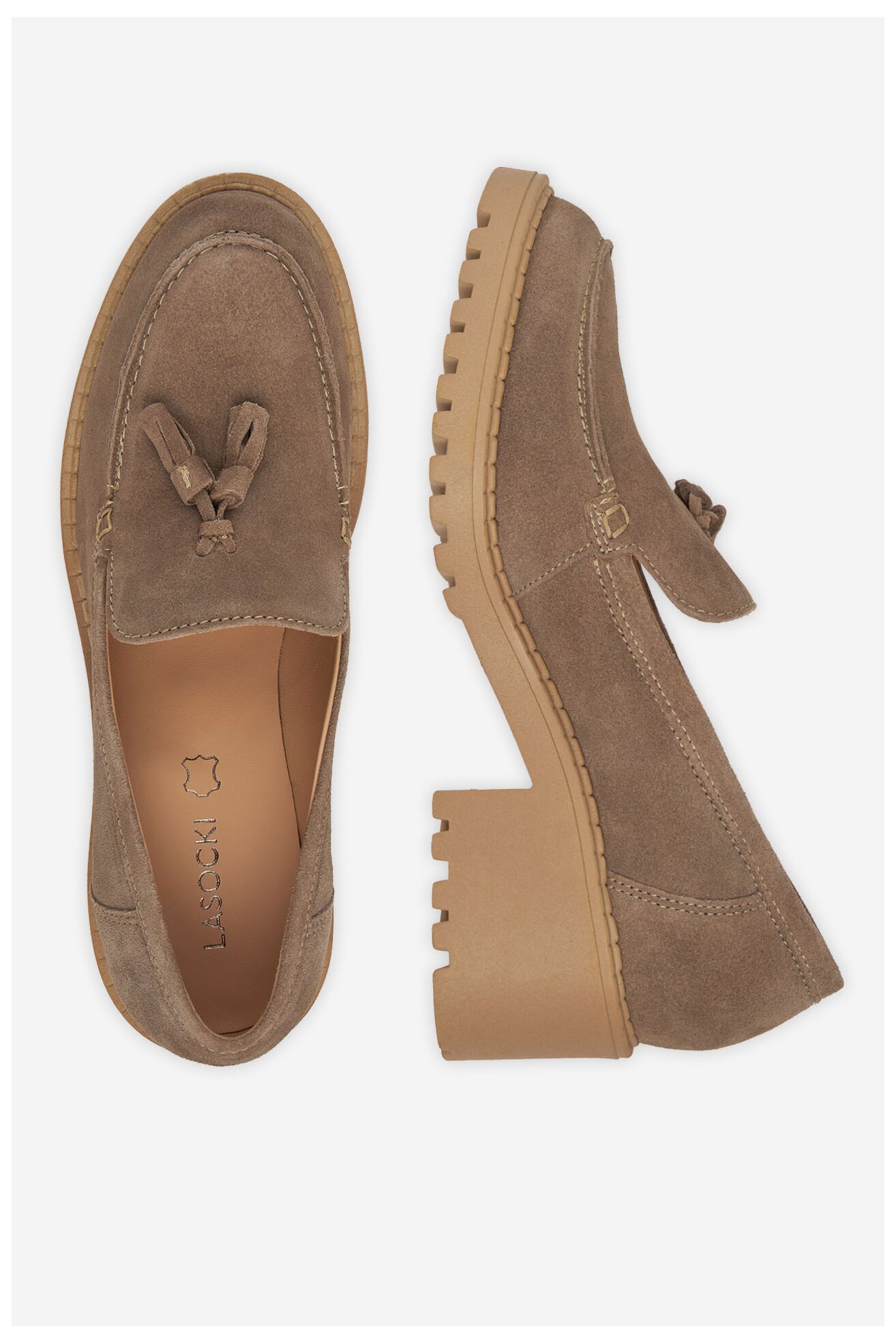 Mokasíny Lasocki WB-RONA-21 ŠEDÁ