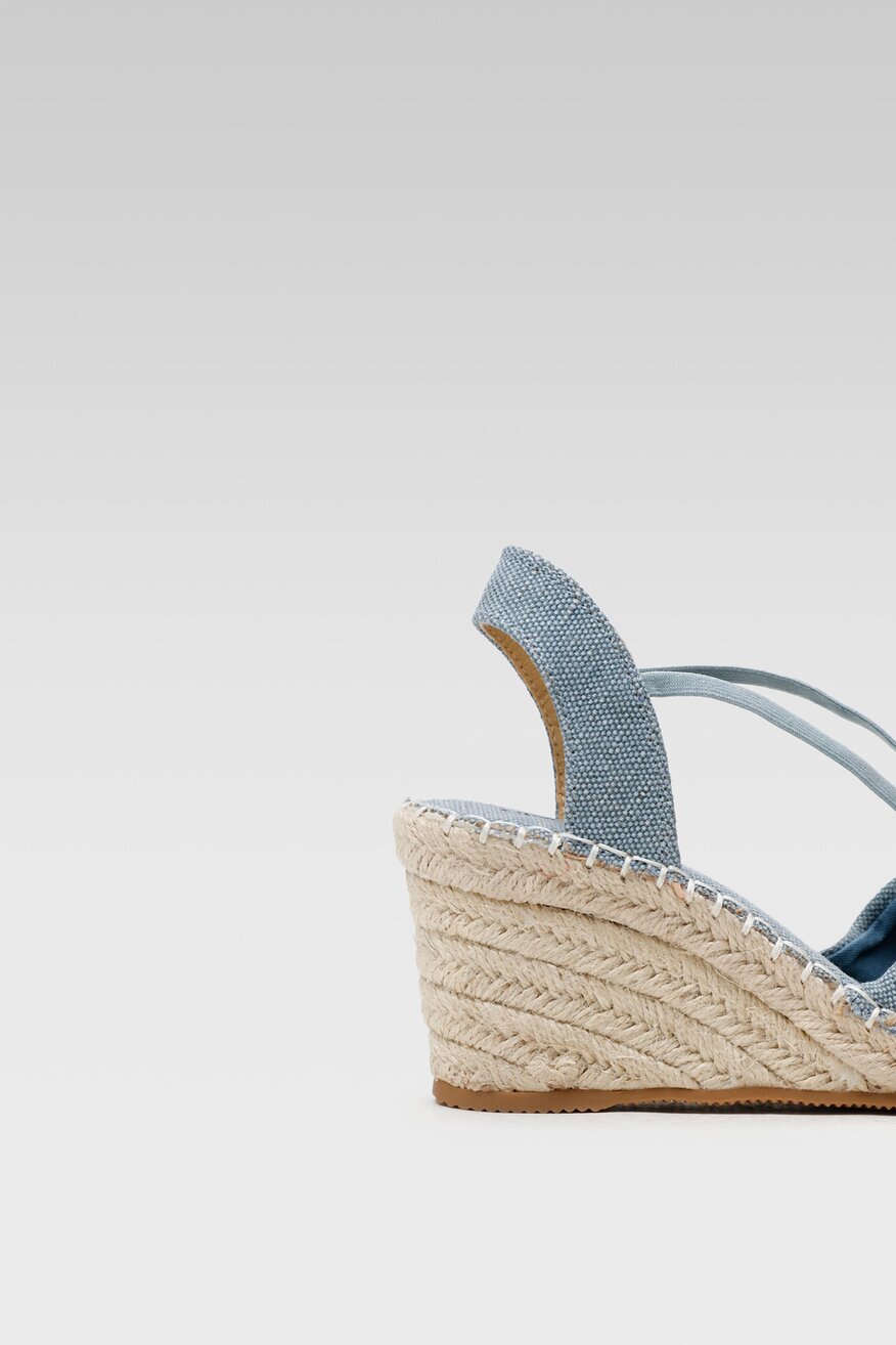 
                Clara Barson - Sandały boho niebieskie - 5904248459222