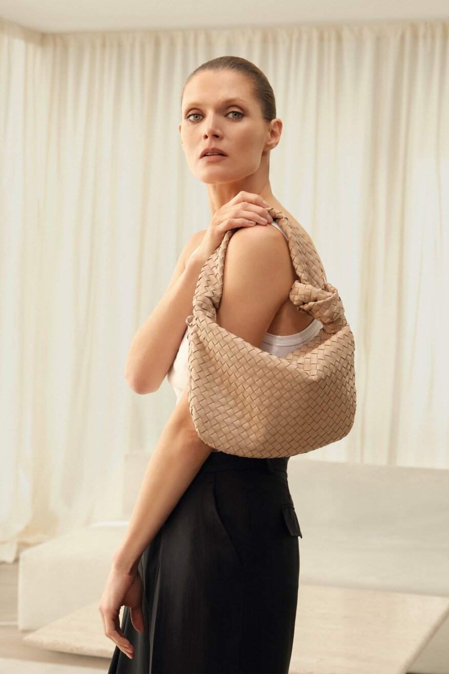 
                Gino Rossi - Torebka skórzana beżowa - 5903698604763