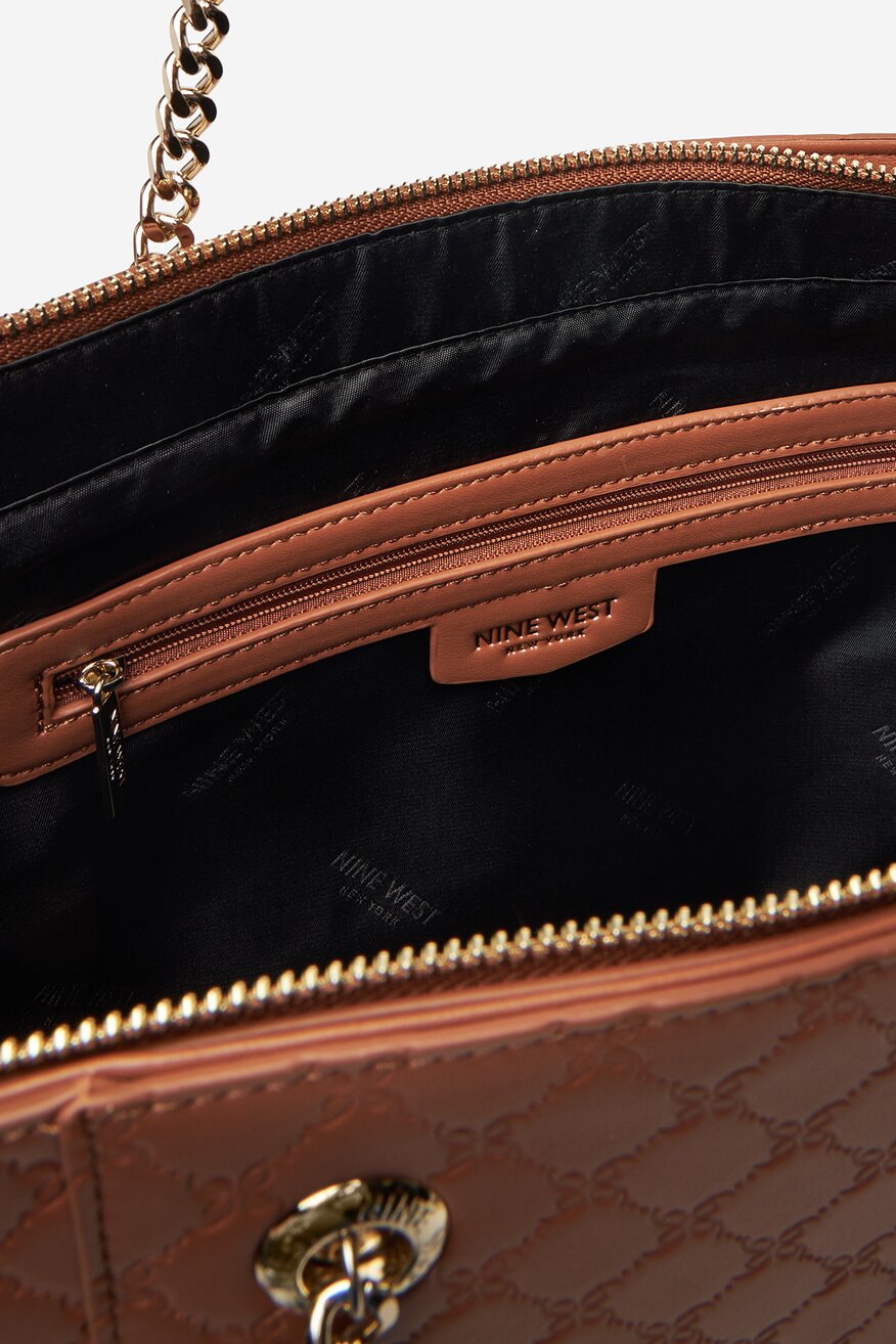 NINE WEST - Duża torebka shopper - 5906751396643