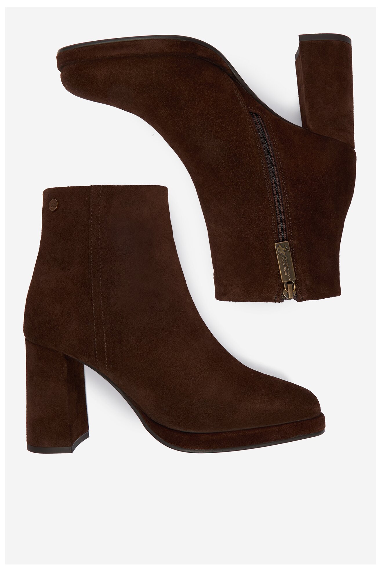 Botki Beverly Hills Polo Club CEO-WI44-LAUREN-02 Brązowy