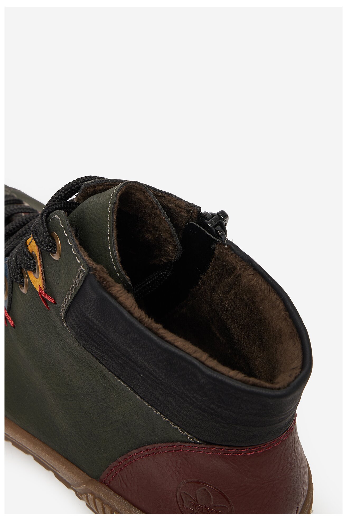 Trzewiki Rieker N0711-54 Zielony