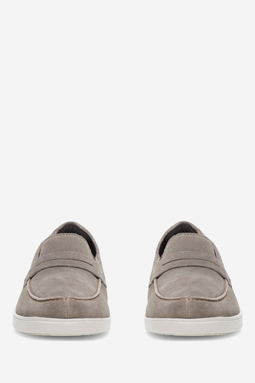 
                Rieker - Loafersy zamszowe - 2230056266336