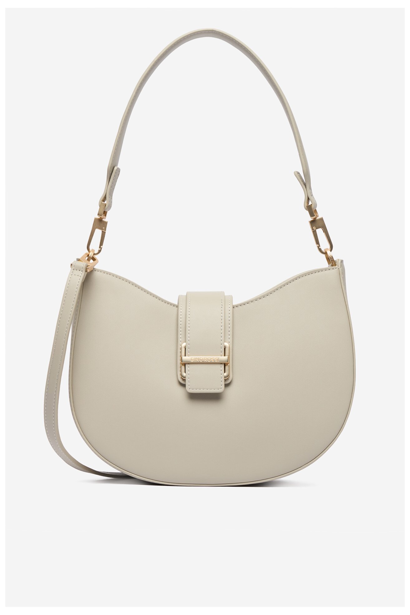 Дамска чанта Gino Rossi 1-2 СВЕТЛОСИВ