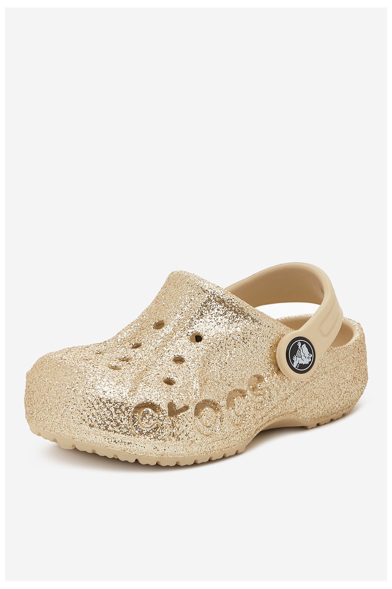 Папуче за базен Crocs C-BAYA GLITTER CLOG T 207014-11S ZLATNA