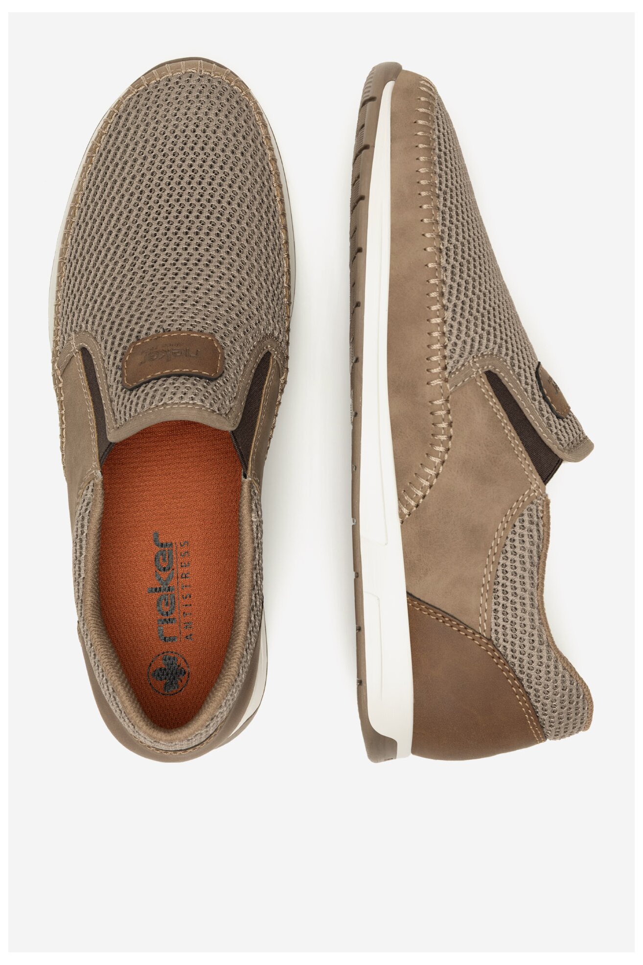 Сникърси Rieker CEO-11954-64 ТЪМНОБЕЖОВ