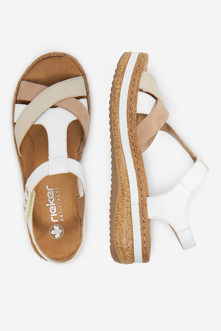 
                Сандали Rieker БЯЛ - 5906751837252