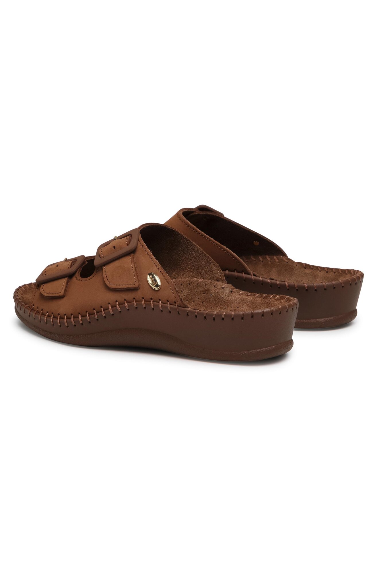 Klapki Scholl F20068 WEEKEND 1061 Brązowy