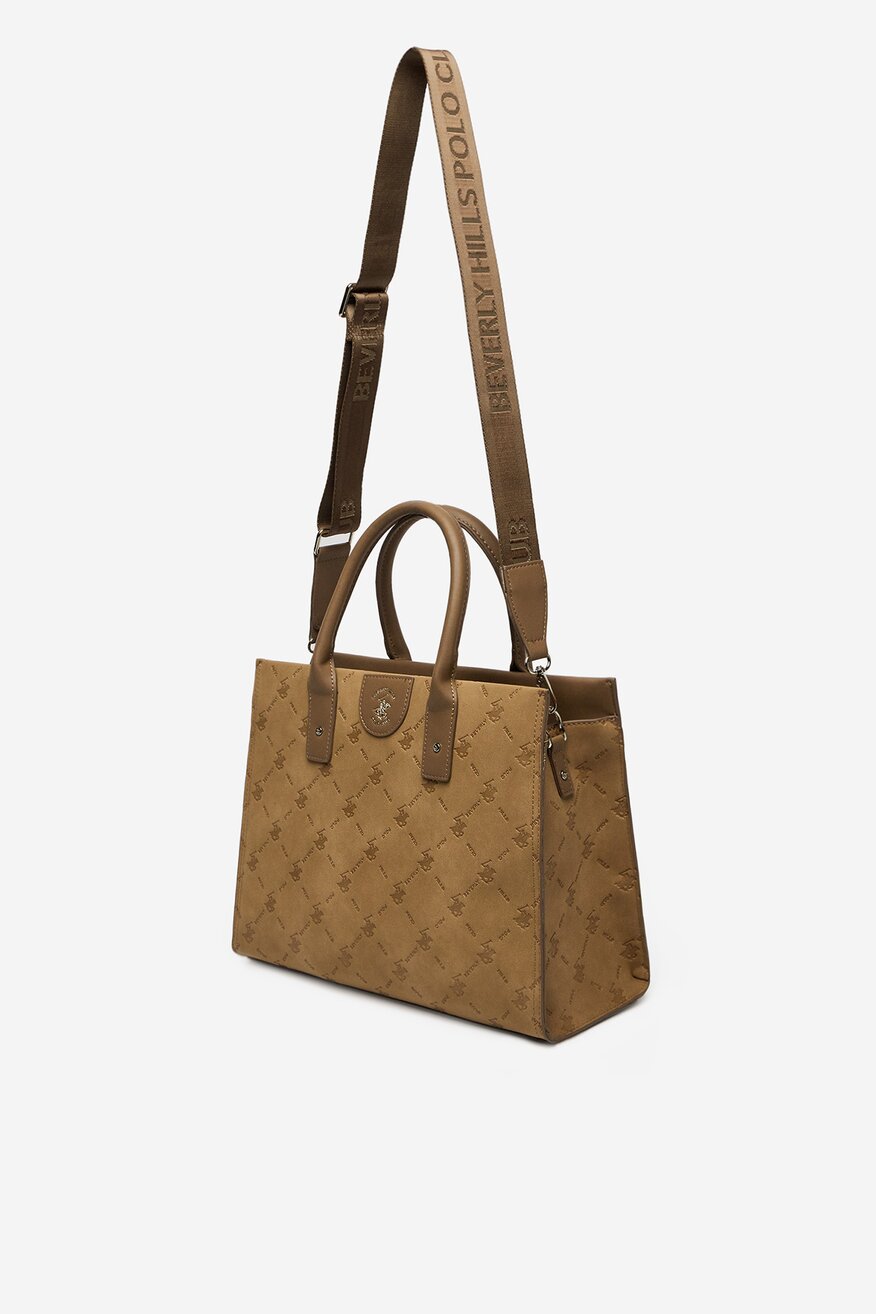 
                Дамска чанта Beverly Hills Polo Club КАМЕЛ - 5904862300900