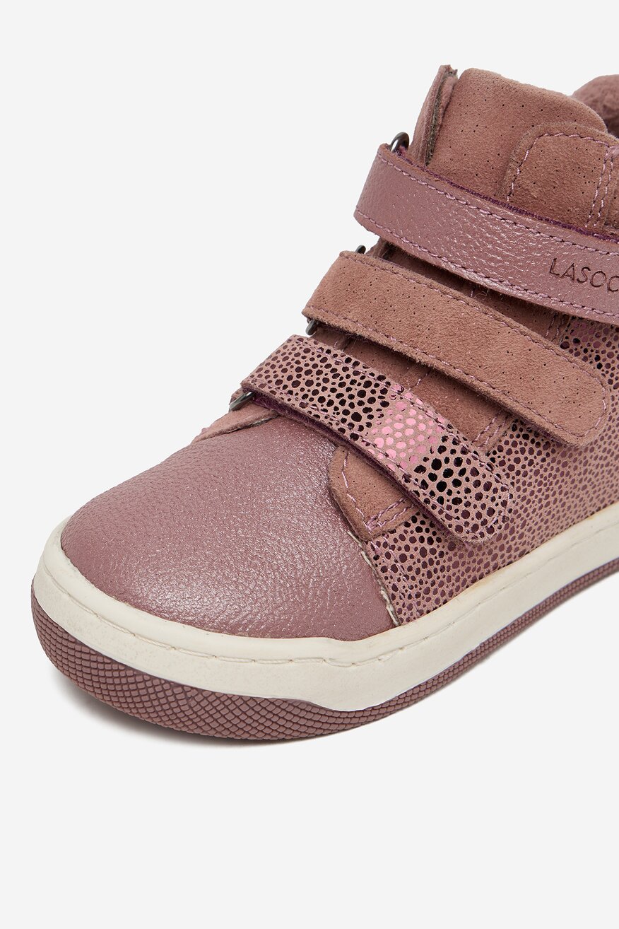 Lasocki Kids - Trzewiki skórzane ocieplane - 5906751200247