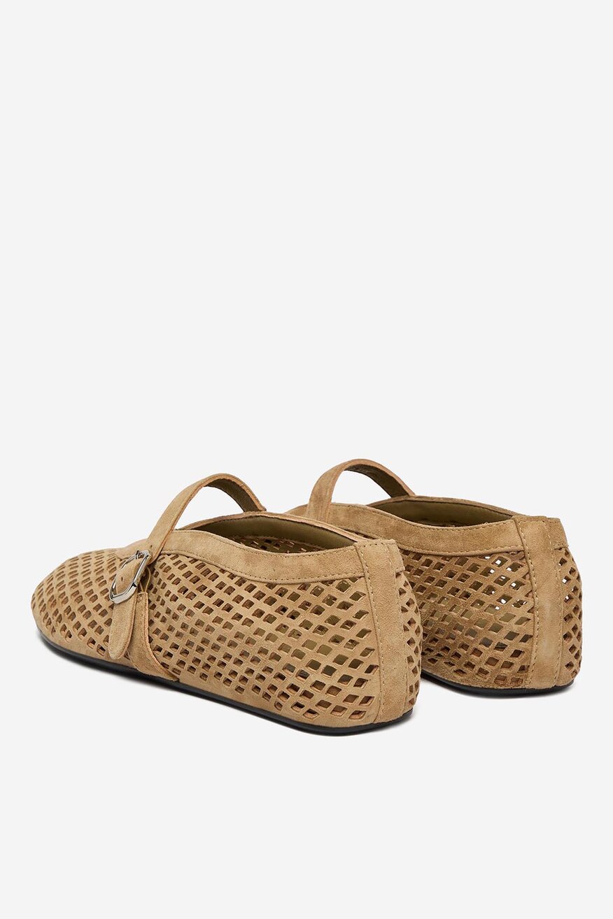 Badura - Baleriny skórzane - 5906751671375