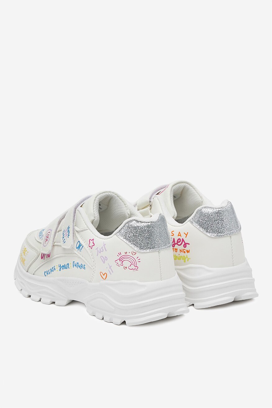 
                Sneakerși DeeZee ALB - 5906751195840