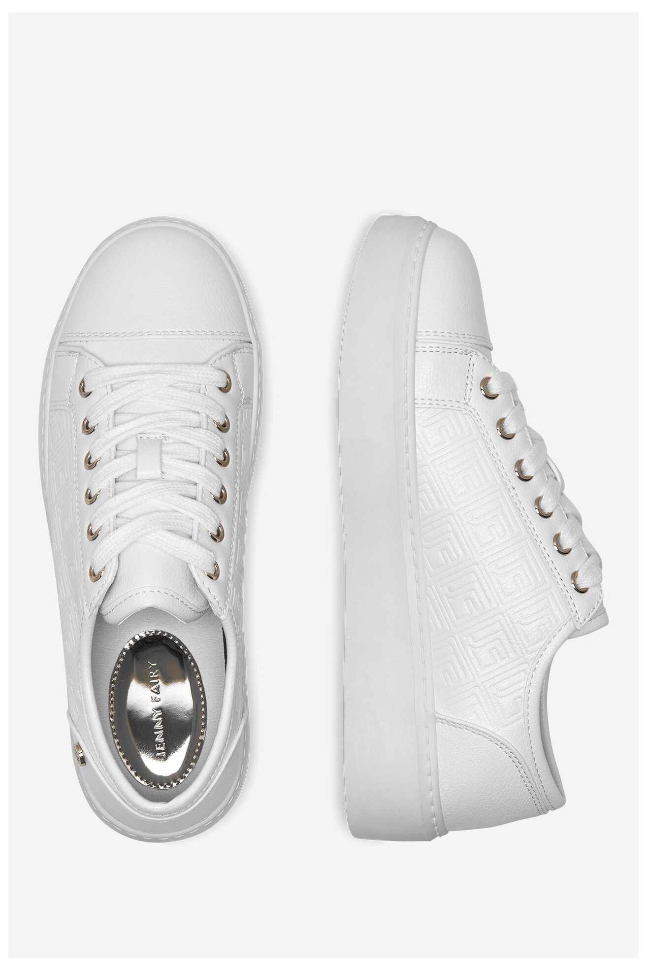 Sneakerși Jenny Fairy WFA1310-1 ALB