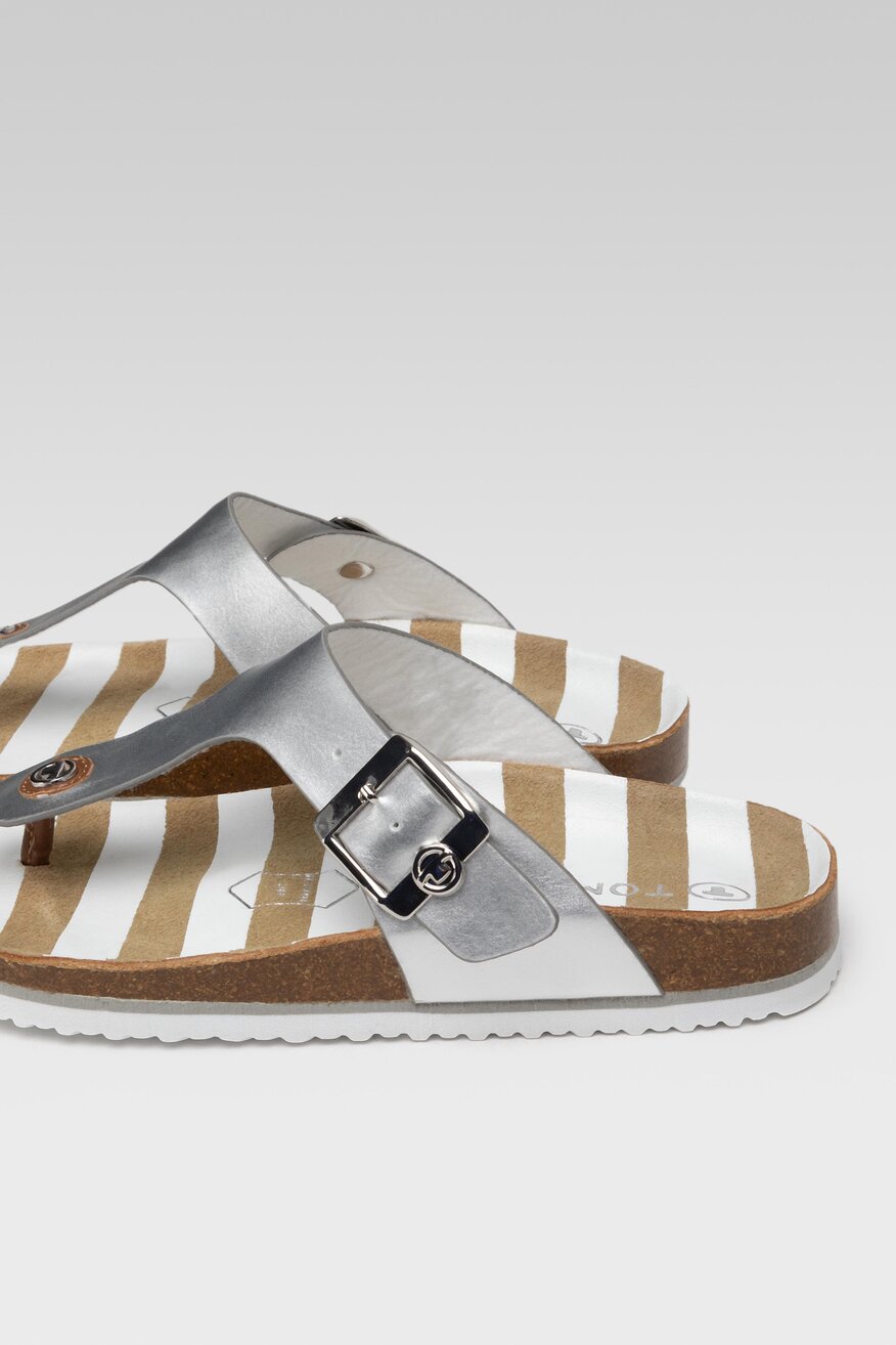 
                Джапанки Tom Tailor СРЕБРИСТ - 5904248541903