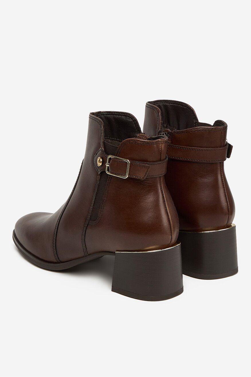 Lasocki - Botki skórzane - 5906751393635