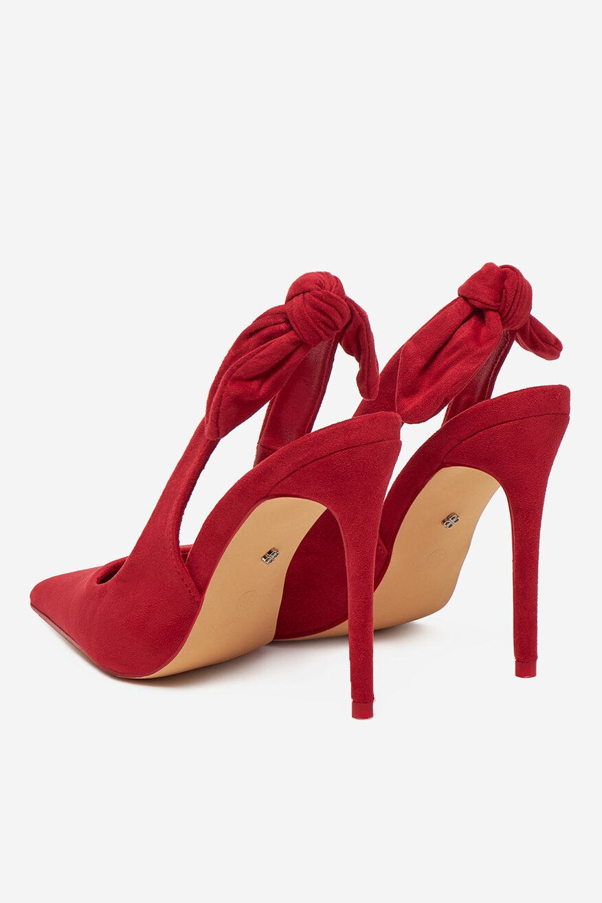 Pantofi cu toc DeeZee ROŞU - 5906751135341