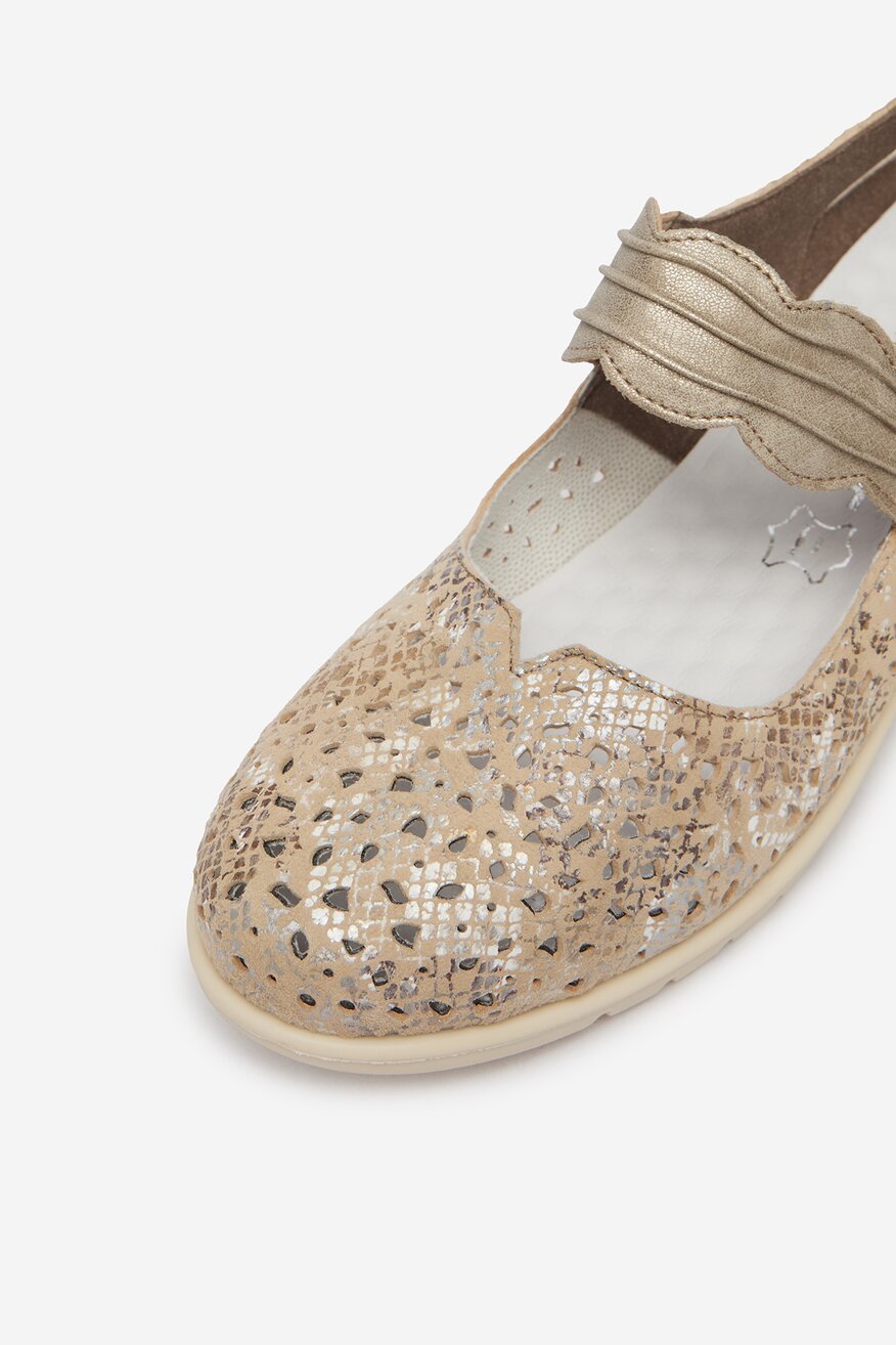 
                        Половинки обувки Rieker CEO-L5359-90 БЕЖОВ - 5906751769966