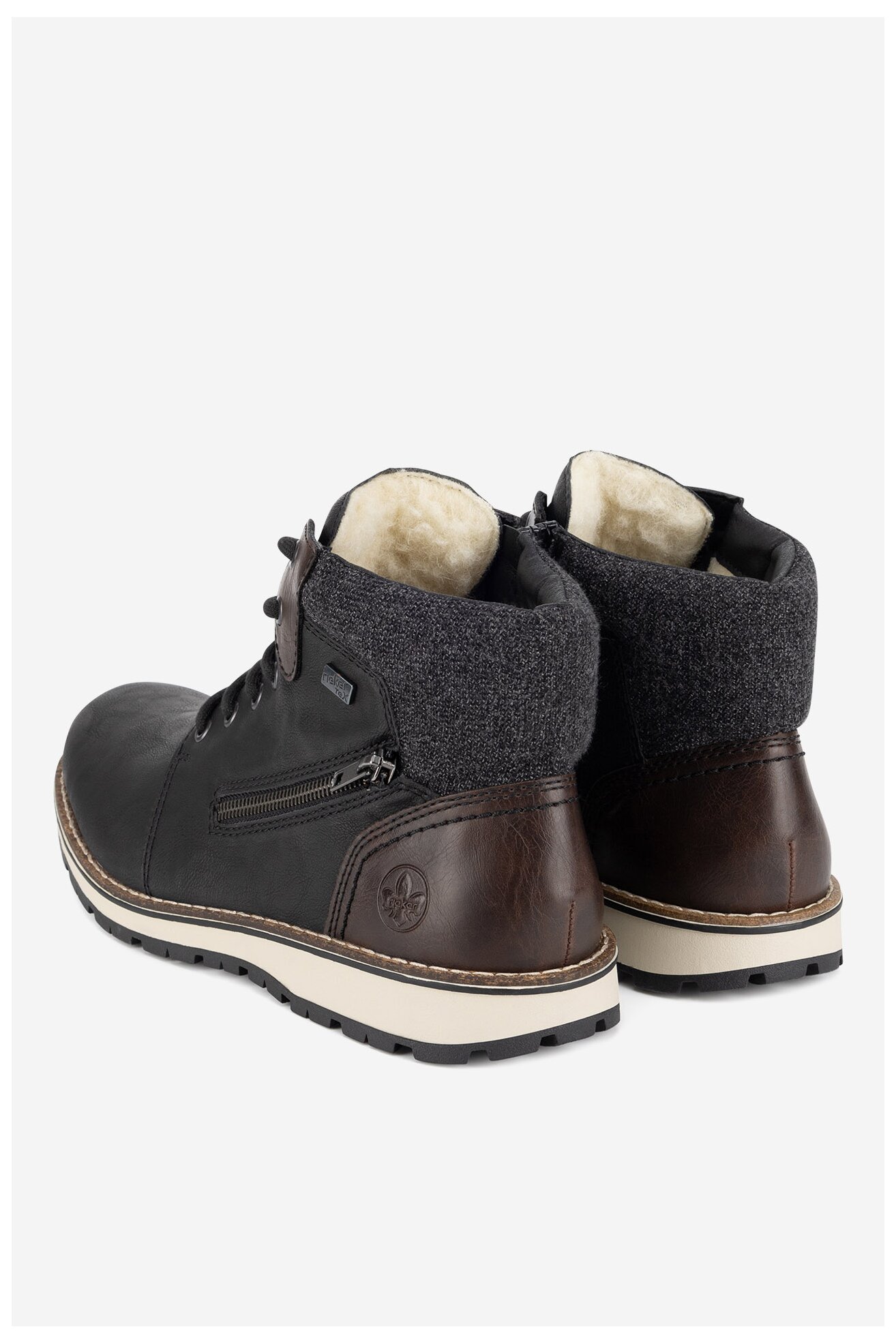 Bocanci Rieker 38441-01 NEGRU