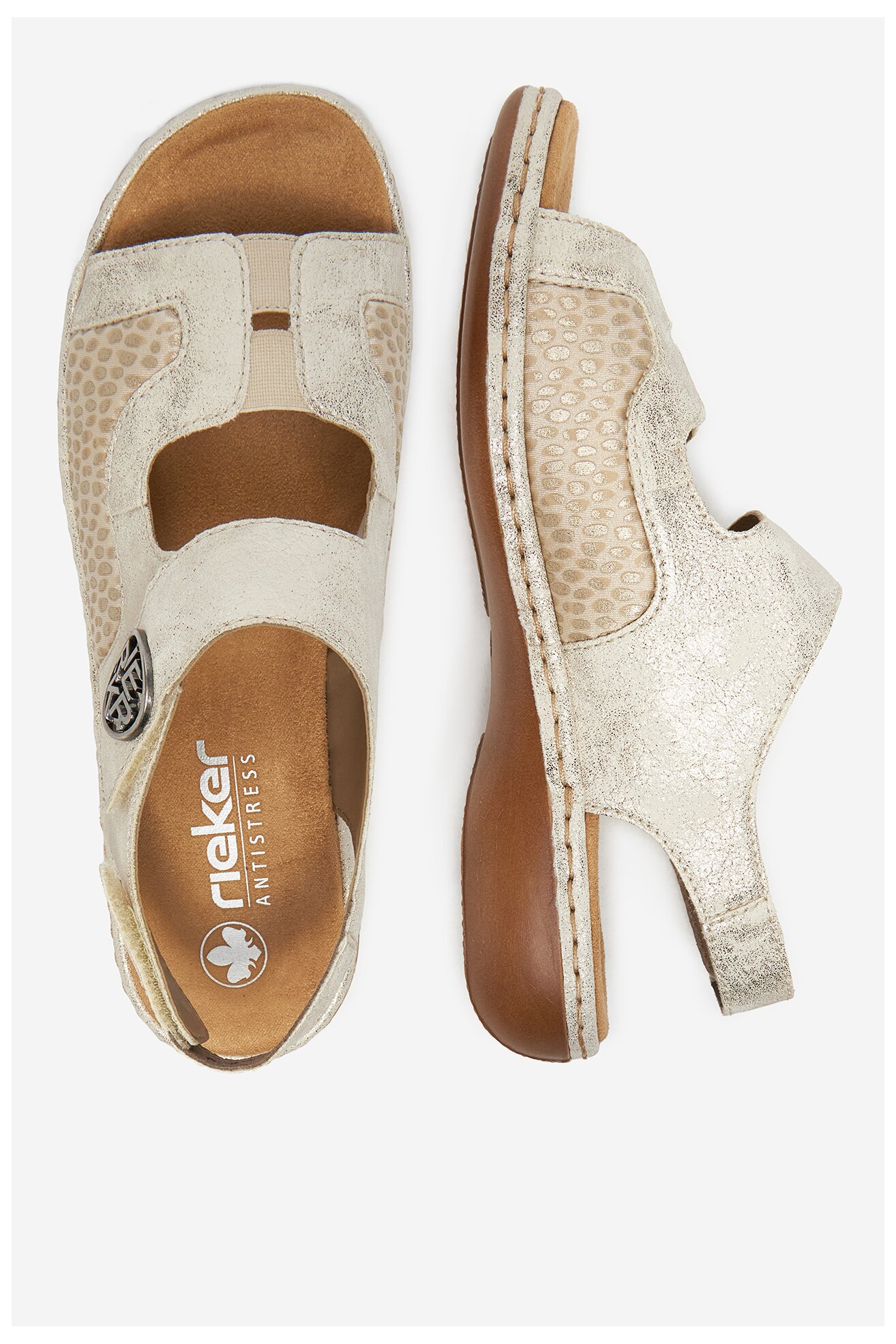 Сандали Rieker 65989-90 БЕЖОВ