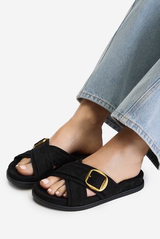 Papuče GUESS JEANS CEO-HY1001-6 CRNA