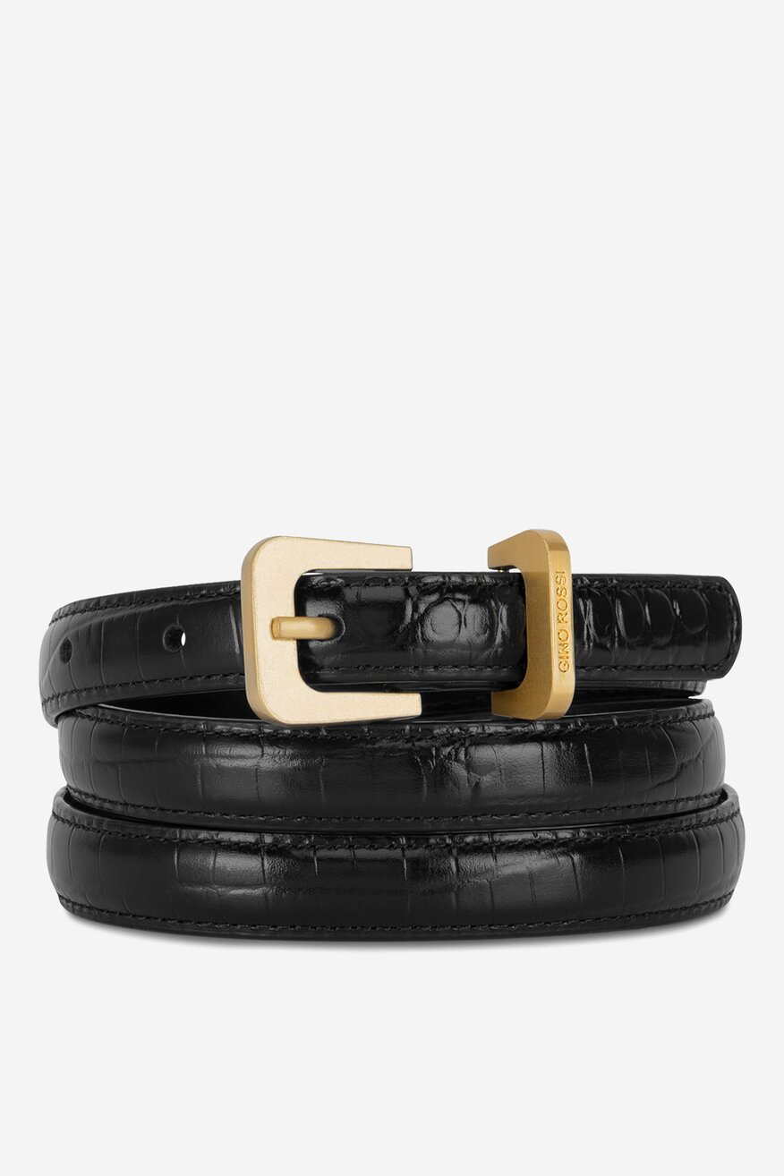 Gino Rossi - Pasek skórzany - 5905588999706