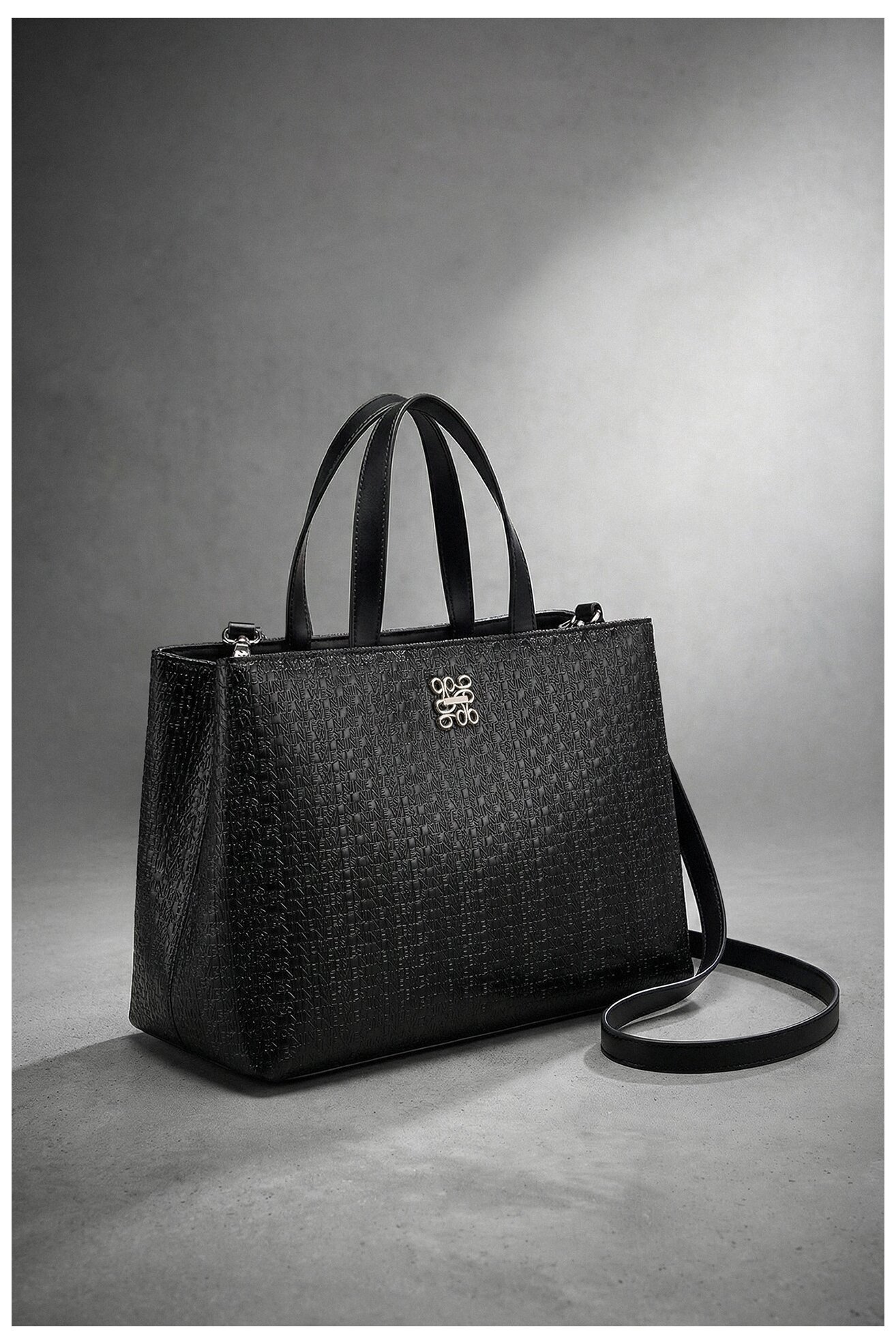 Kézitáska NINE WEST CEO-HAMPSHIRE-III-LDA8174 FEKETE