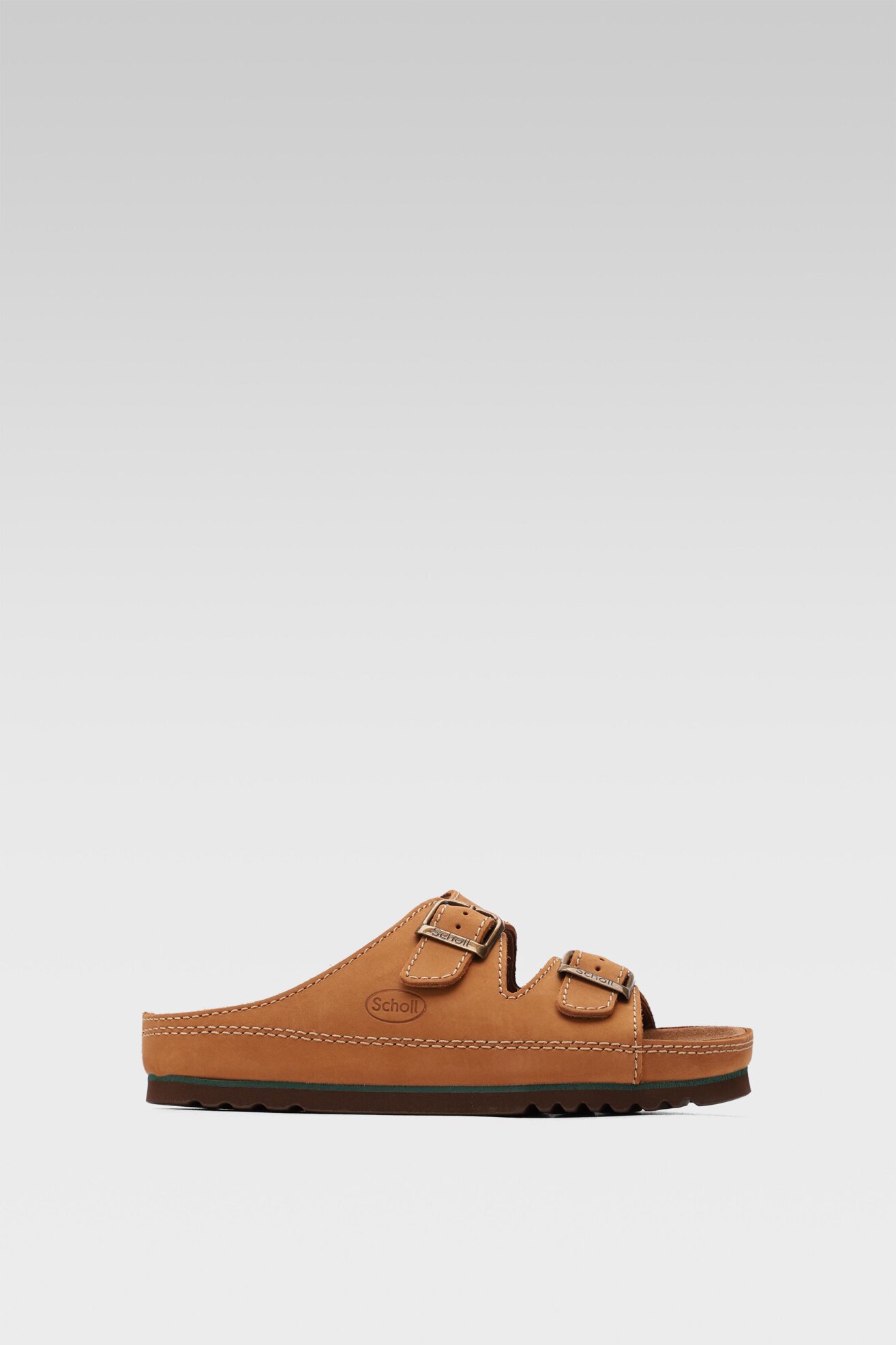 Klapki Scholl M21531 AIR BAG MED 1016 Brązowy