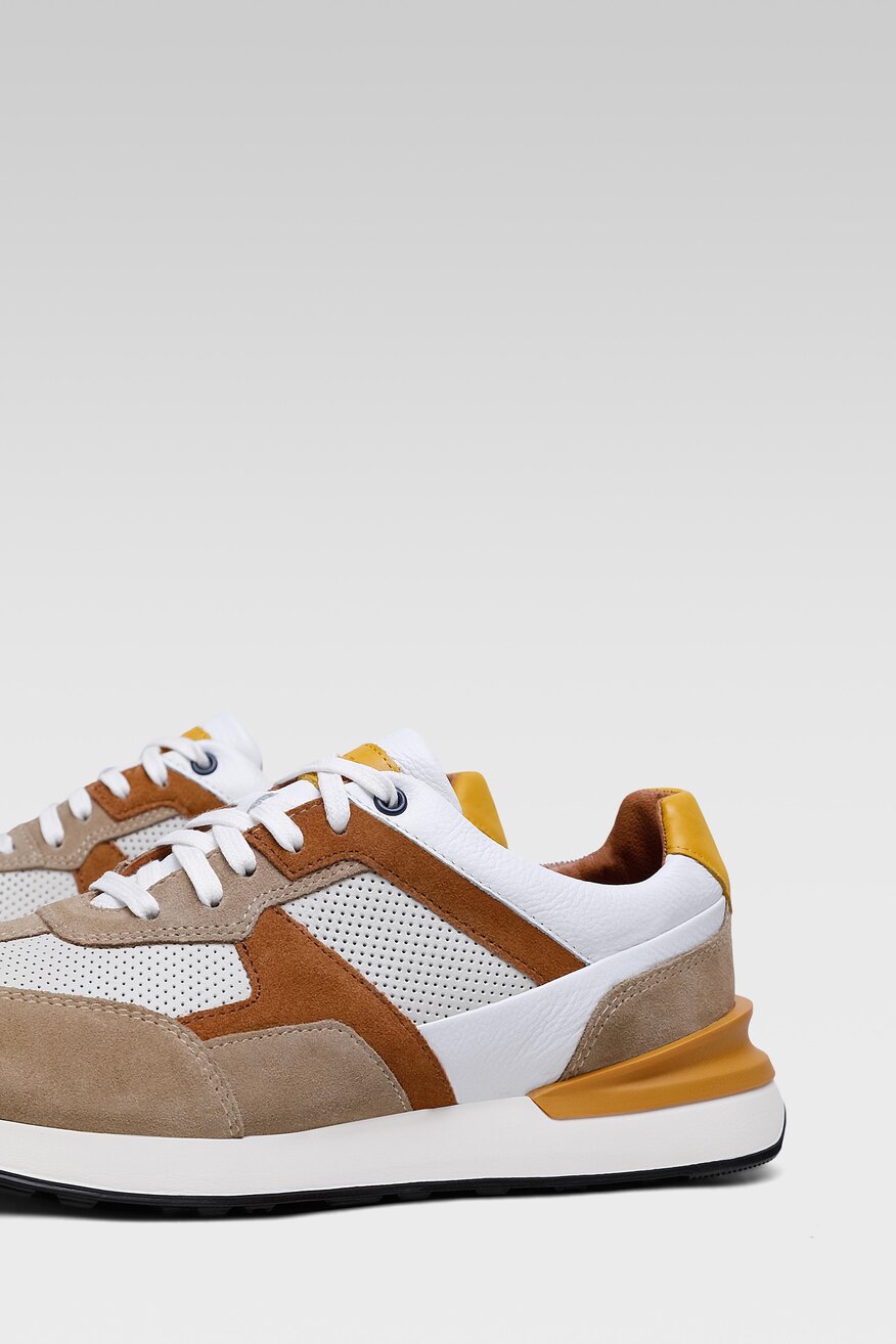 
                Badura - Sneakersy skórzane - 5904248660703