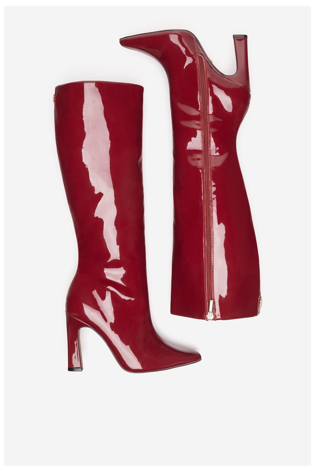 Cizme NINE WEST SJ3645-1 ROŞU