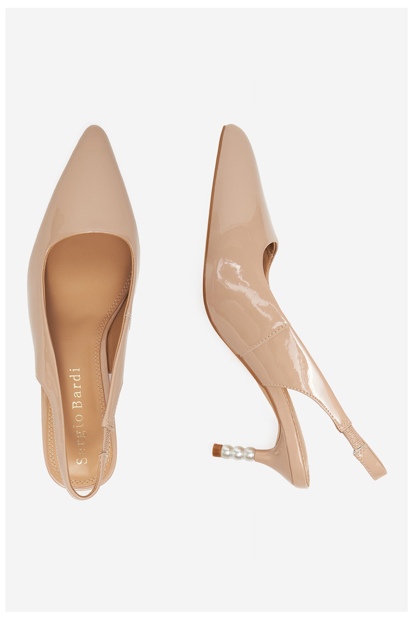 Lodičky Sergio Bardi WYL3994-3Z-SB BÉŽOVÁ