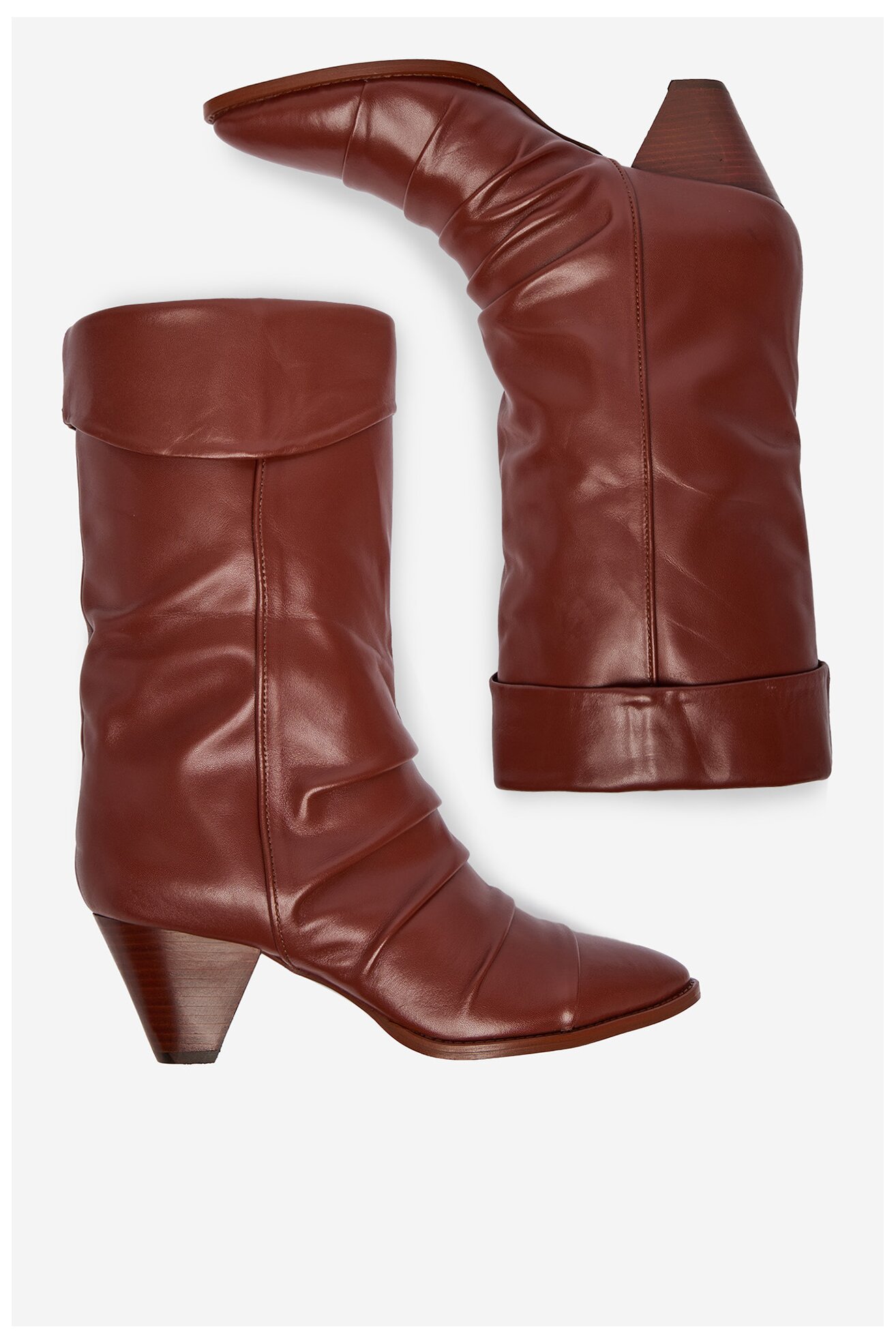 Botki Badura EO-APRIL-25FW218-1 Brązowy