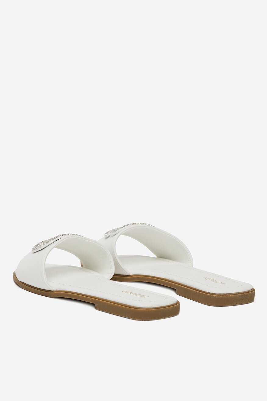 Șlapi DeeZee ALB - 5904410852868