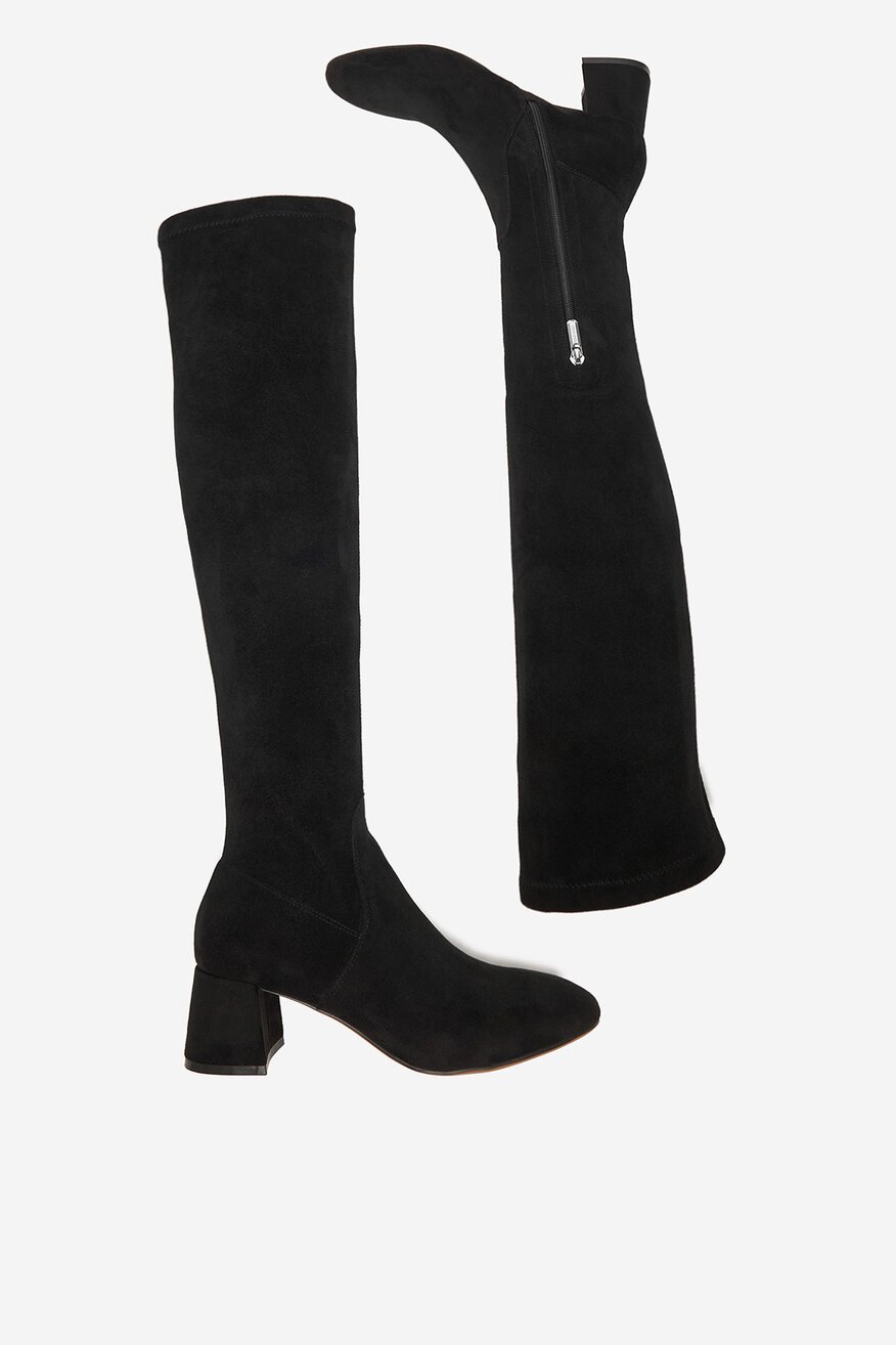 
                        Kozaki NINE WEST CEO-NOURAN-01 Czarny - 5906751408377