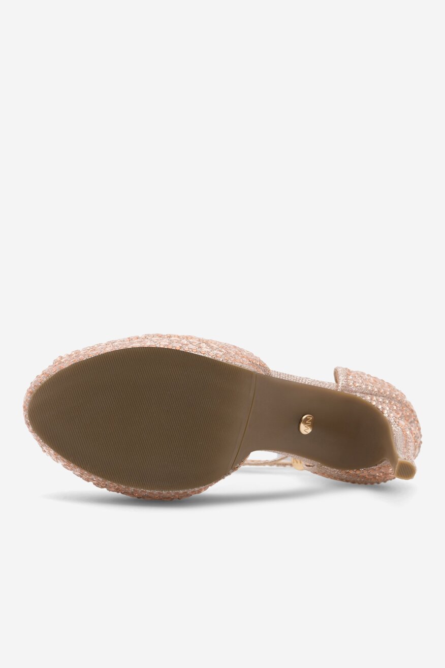 
                NINE WEST - Sandały na szpilce - 5905588153931