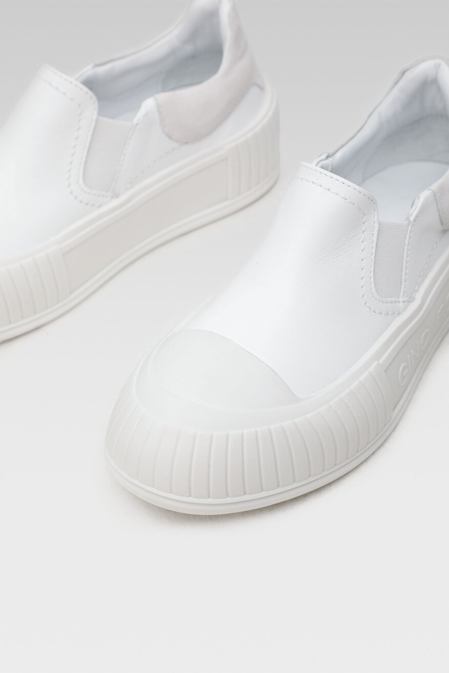 
                Gino Rossi Sport - Trampki skórzane slip on - 5904248488208