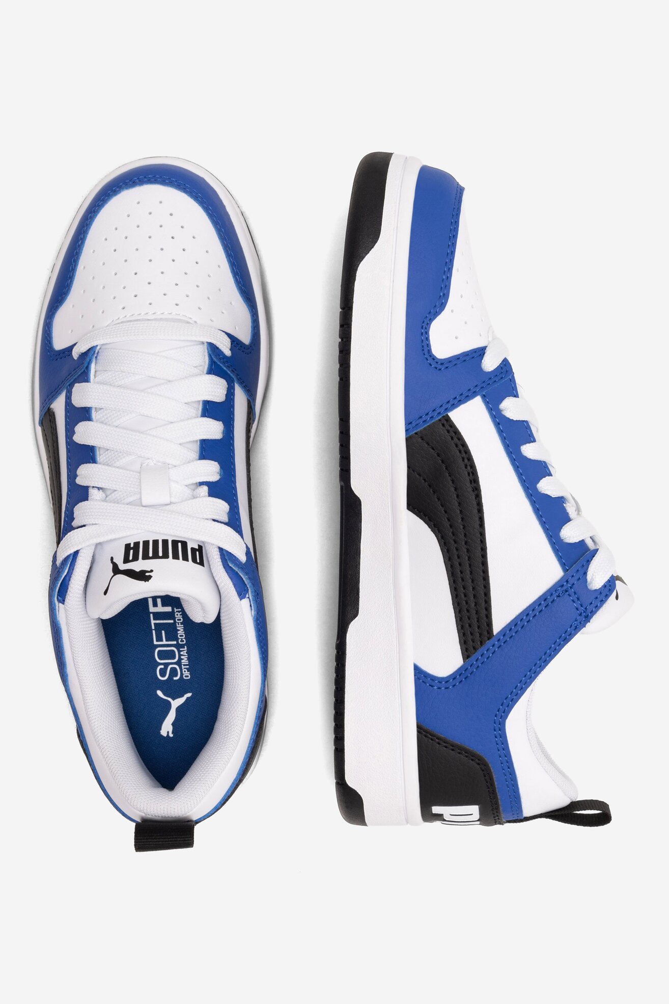 Obuwie sportowe Puma PUMA REBOUND LAYUP LO SL JR* 37049019 Niebieski