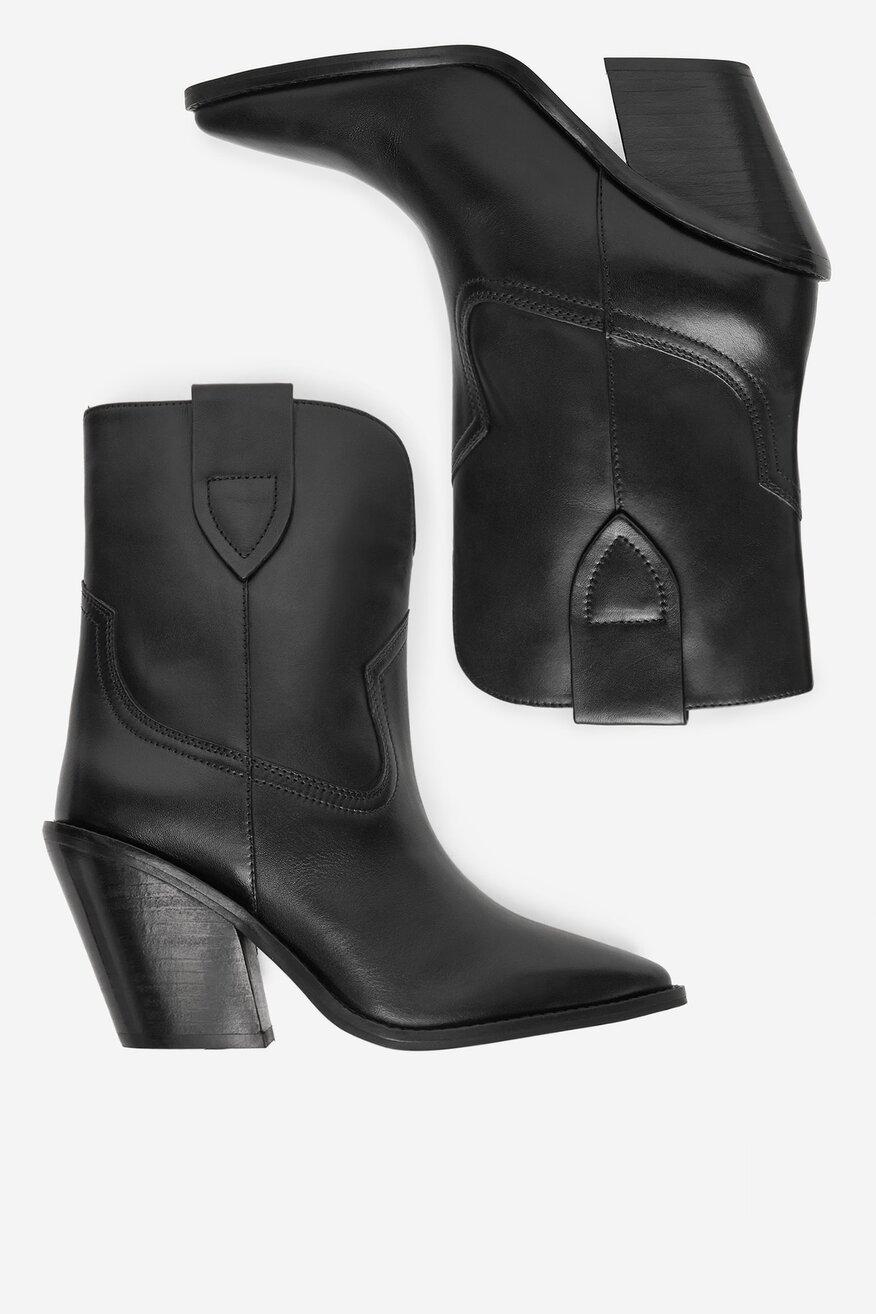 Badura - Skórzane kowbojki - 5906751301692