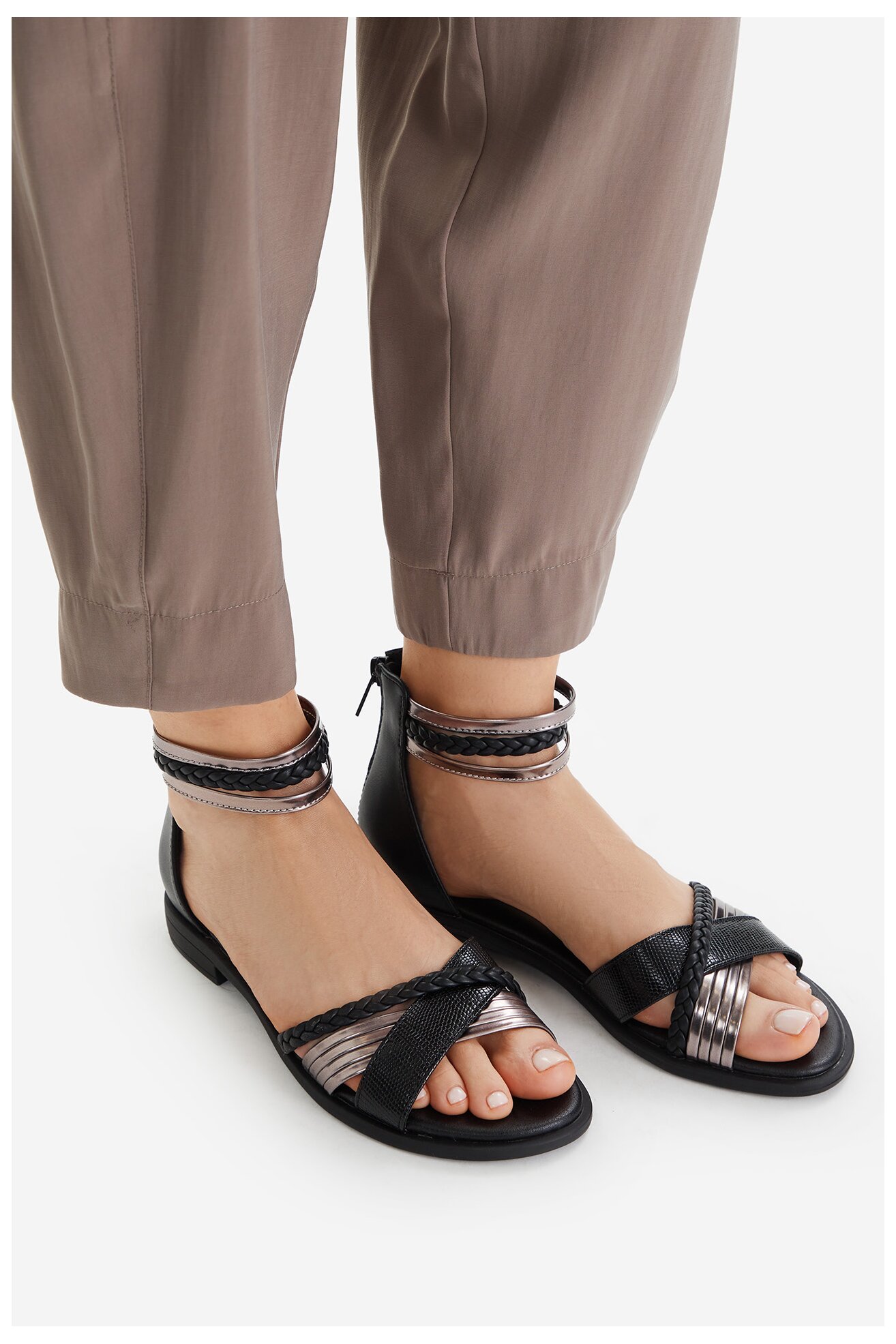 Sandały Jenny CEO-WS6112-05 Czarny