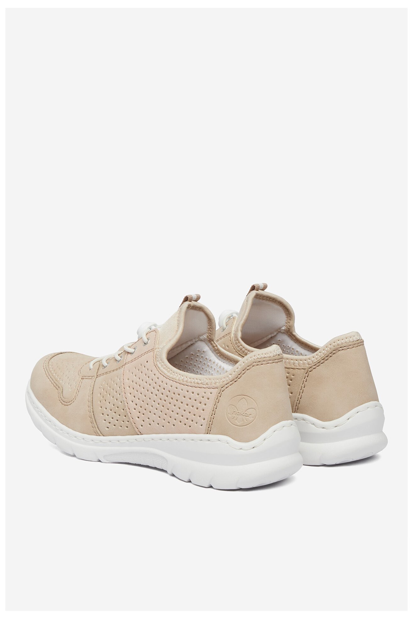 Półbuty Rieker CEO-L3254-62 Beżowy