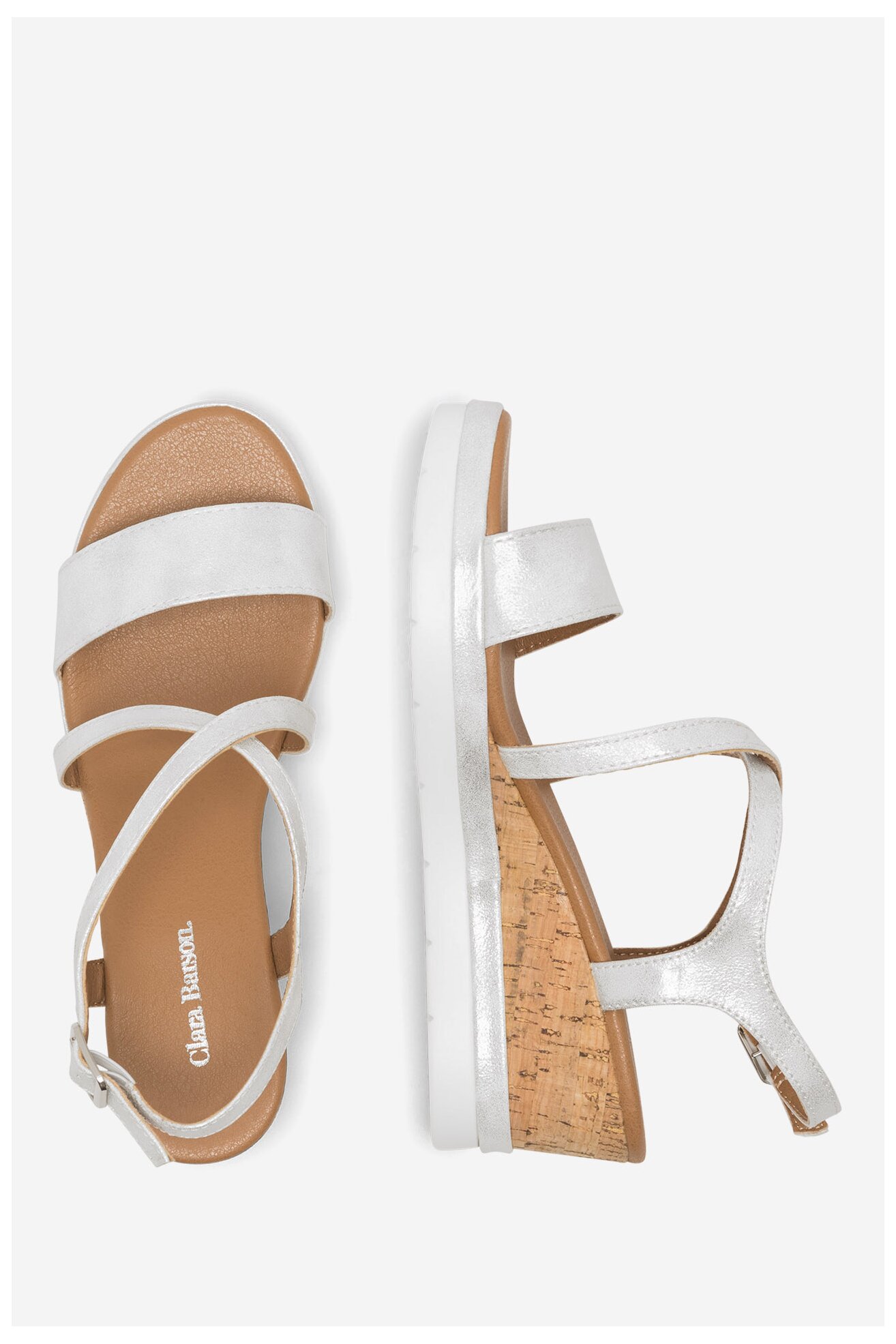 Sandale Clara Barson GYDA WS216-02 ARGINTIU