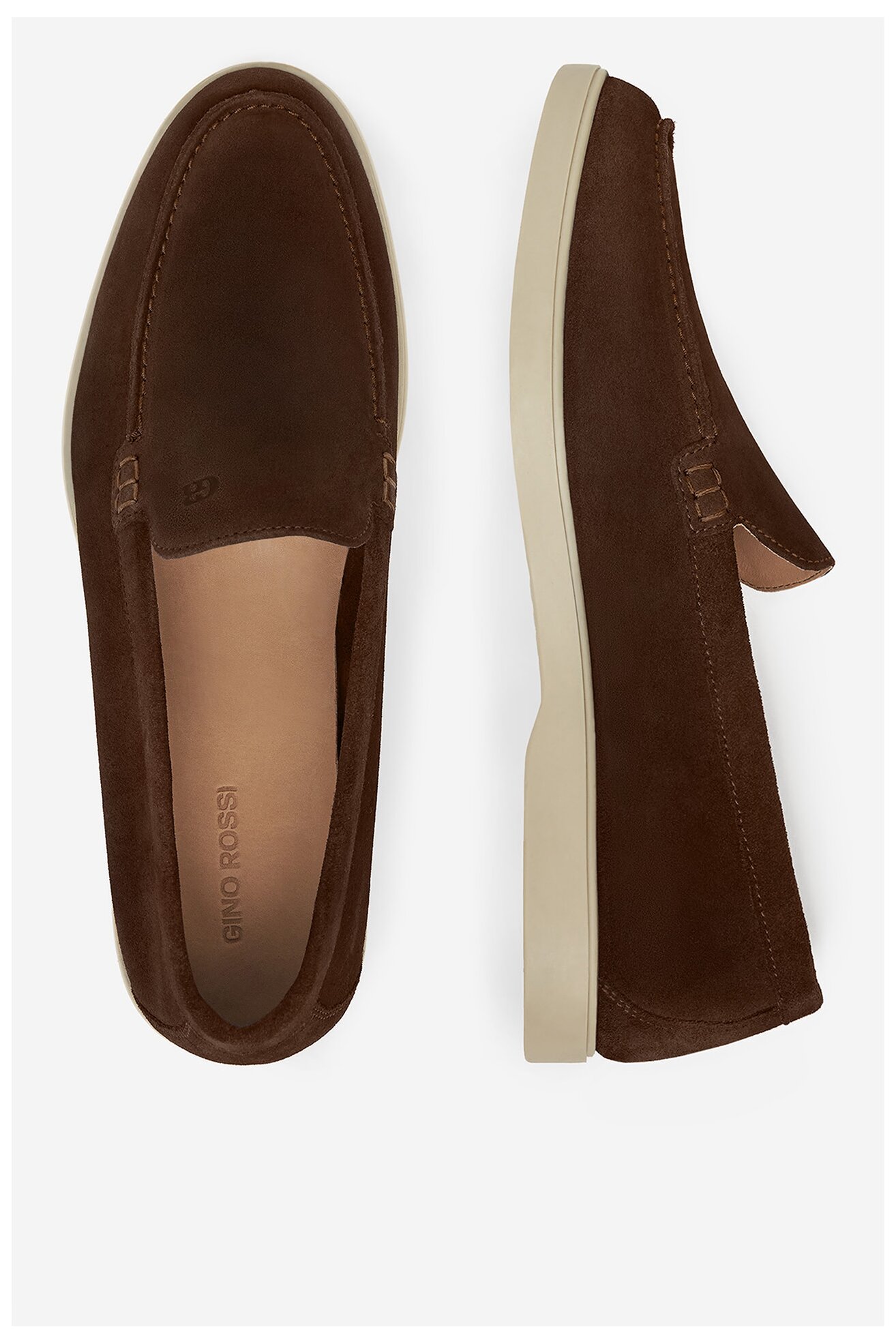 Mokasyn Gino Rossi MASSI-01 MI08 Brązowy